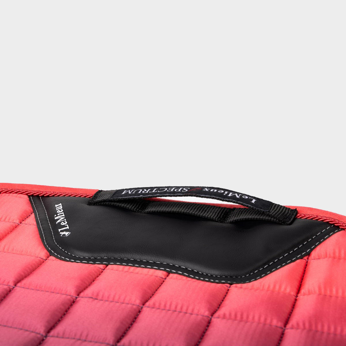 Spectrum Dressage Saddle Pad Papaya/Aubergine