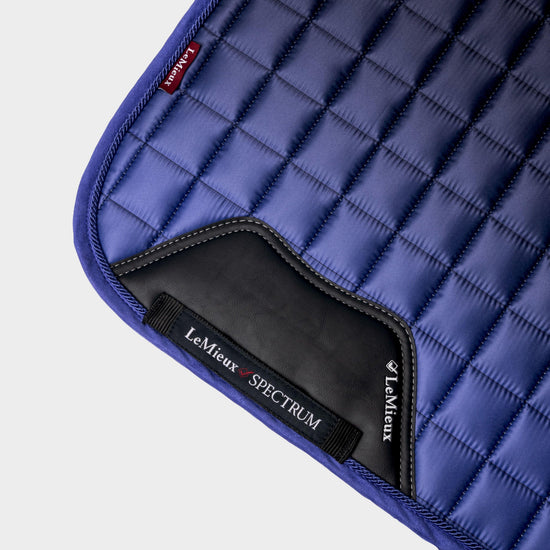 Spectrum Dressage Saddle Pad Bluebell/Navy
