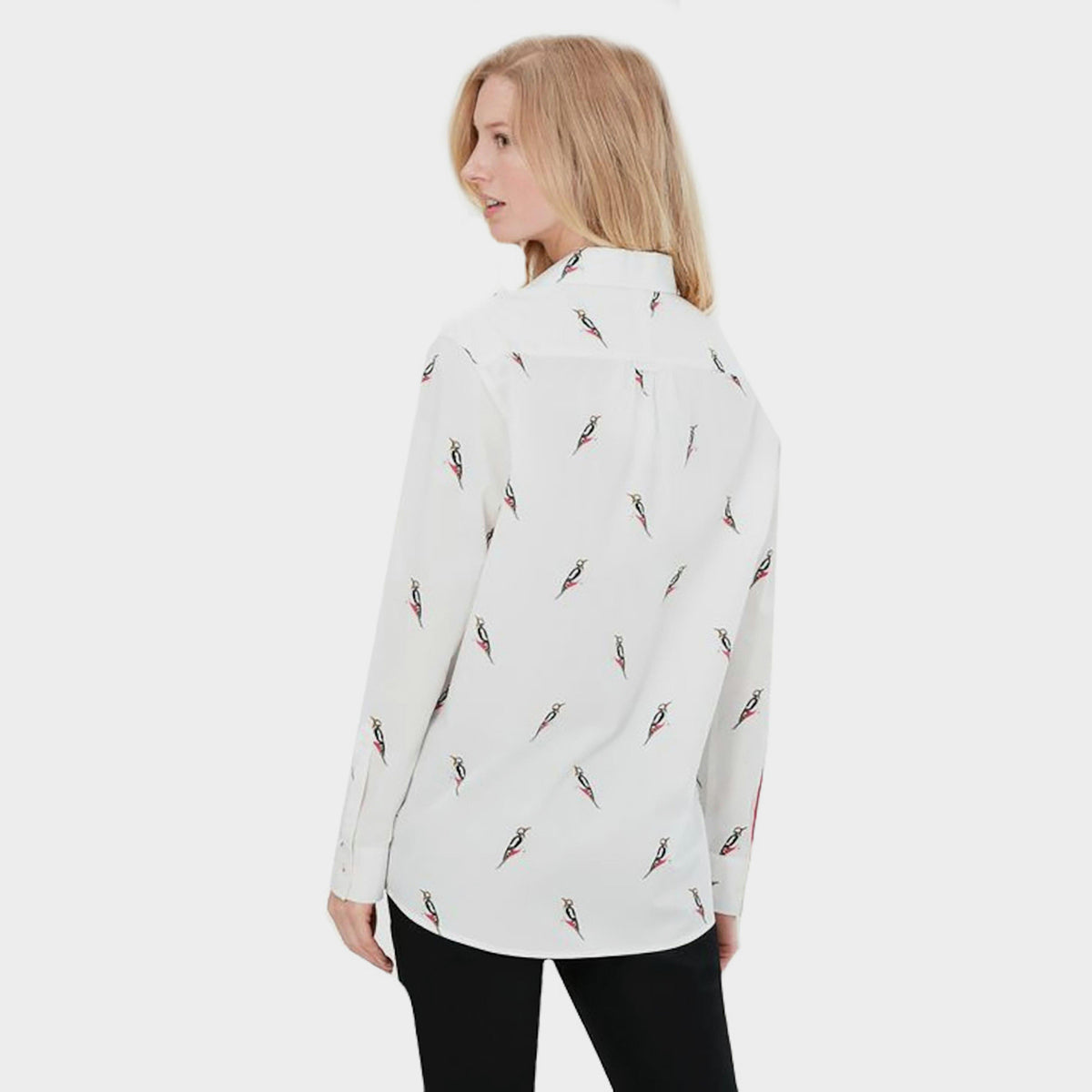 Women’s Amilla Dropped Shoulder Shirt Chalk Spot