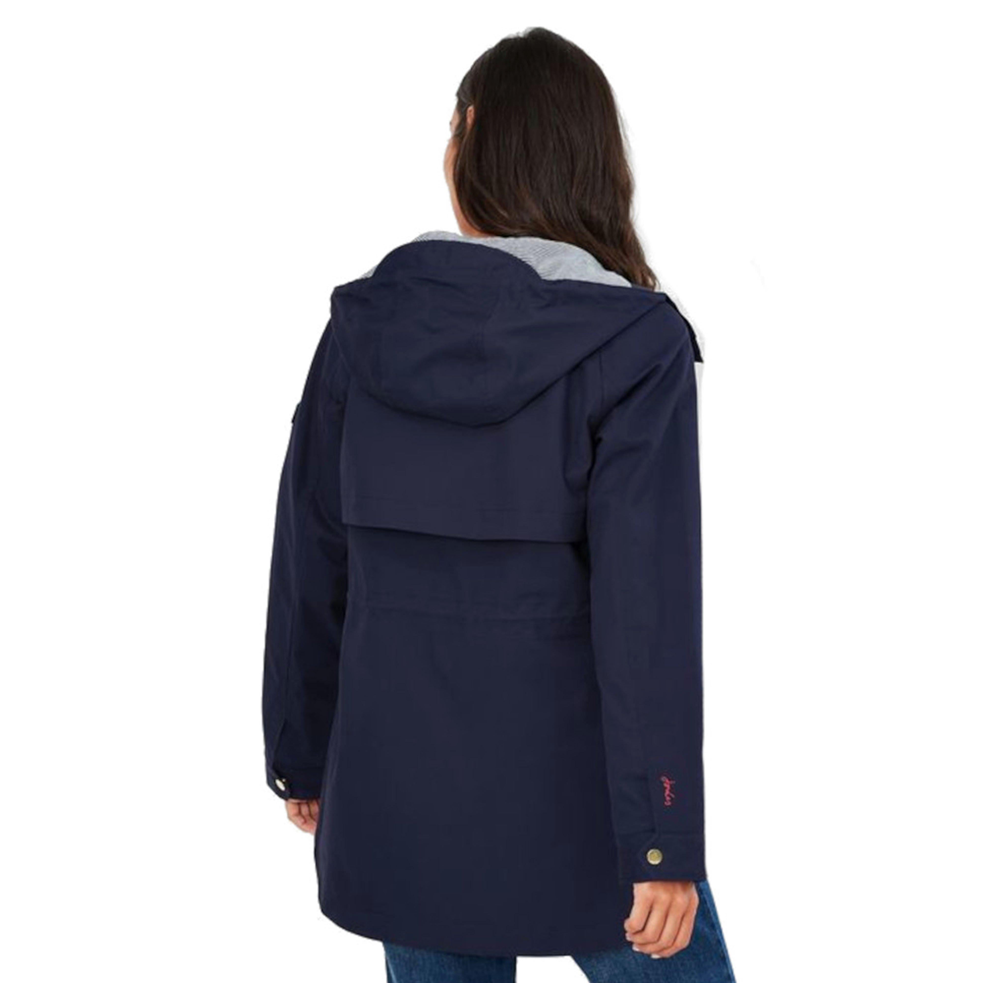 Womens Shoreside Waterproof Coat French Navy