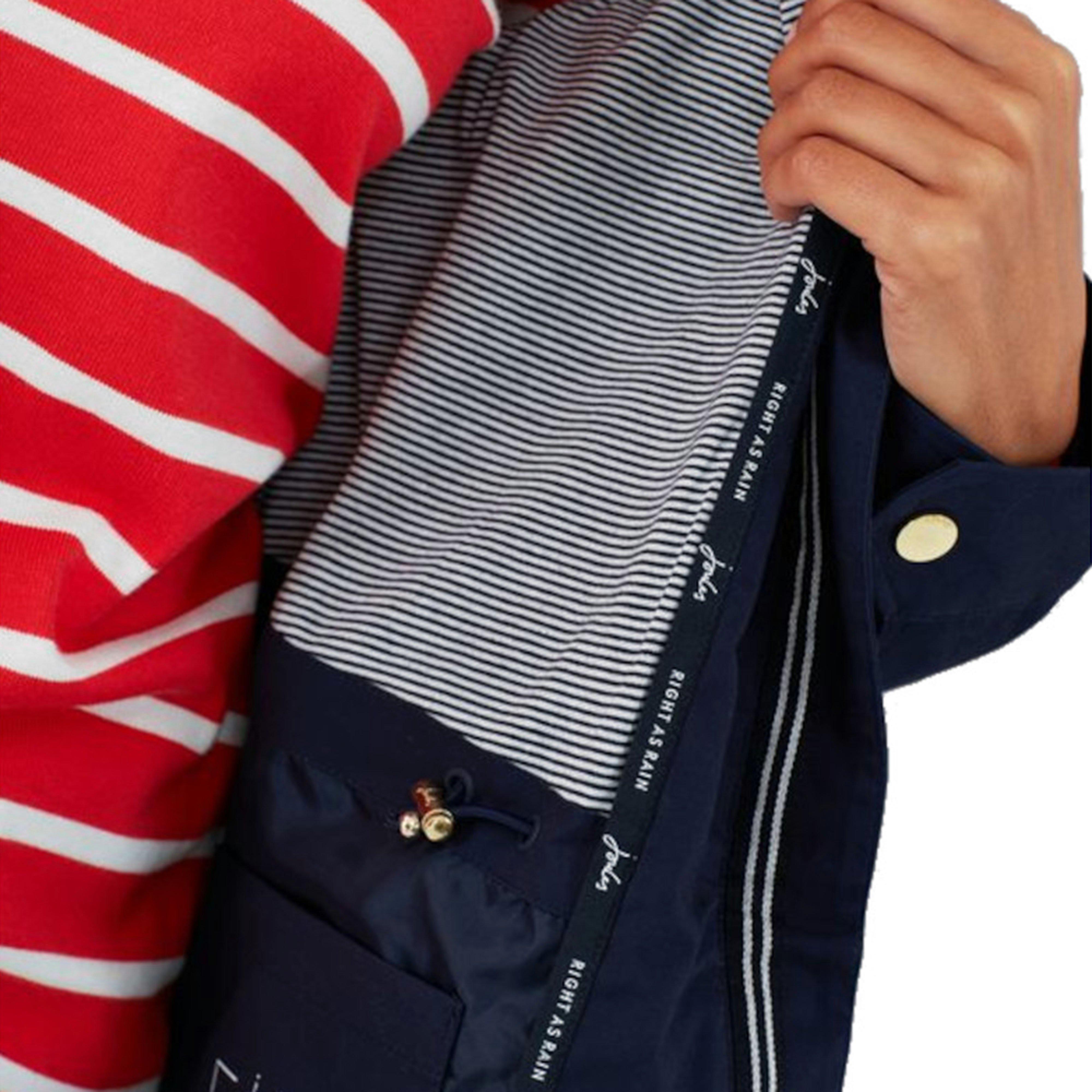 Womens Shoreside Waterproof Coat French Navy