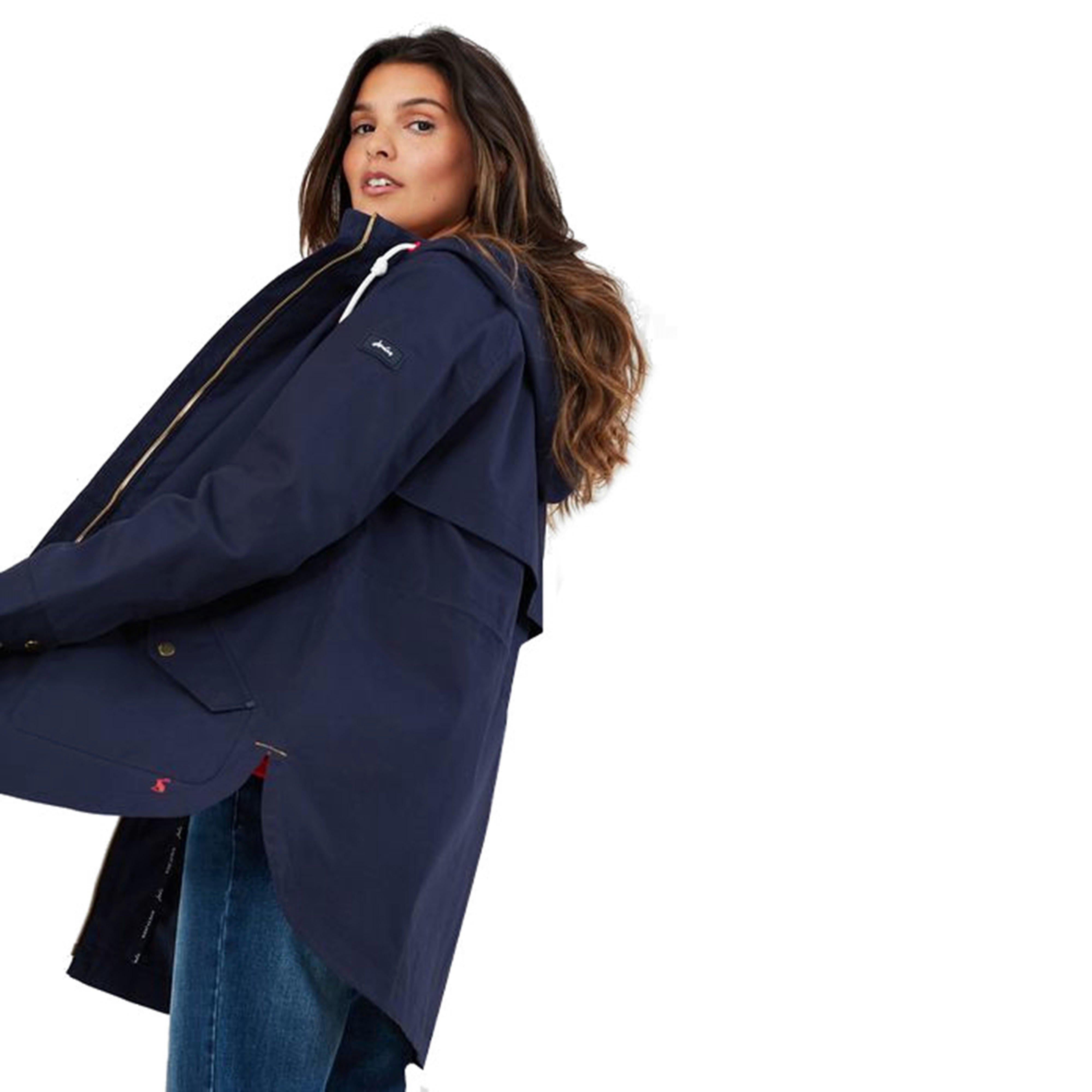 Womens Shoreside Waterproof Coat French Navy