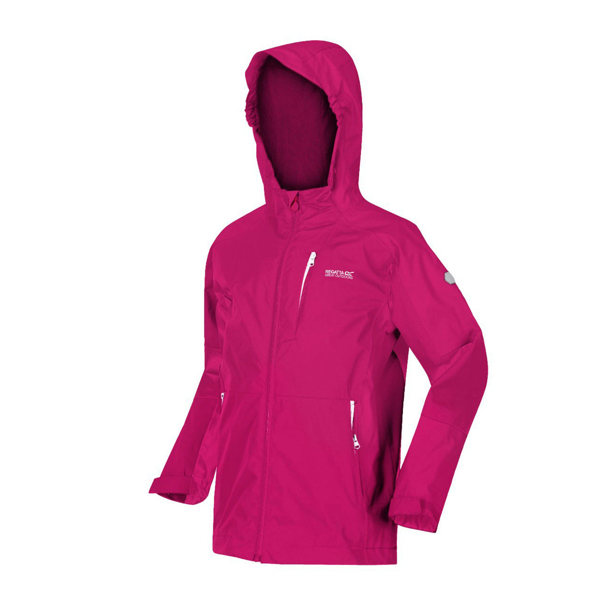 Childs Calderdale II Waterproof Jacket Pink Fusion