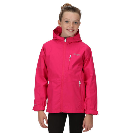 Childs Calderdale II Waterproof Jacket Pink Fusion