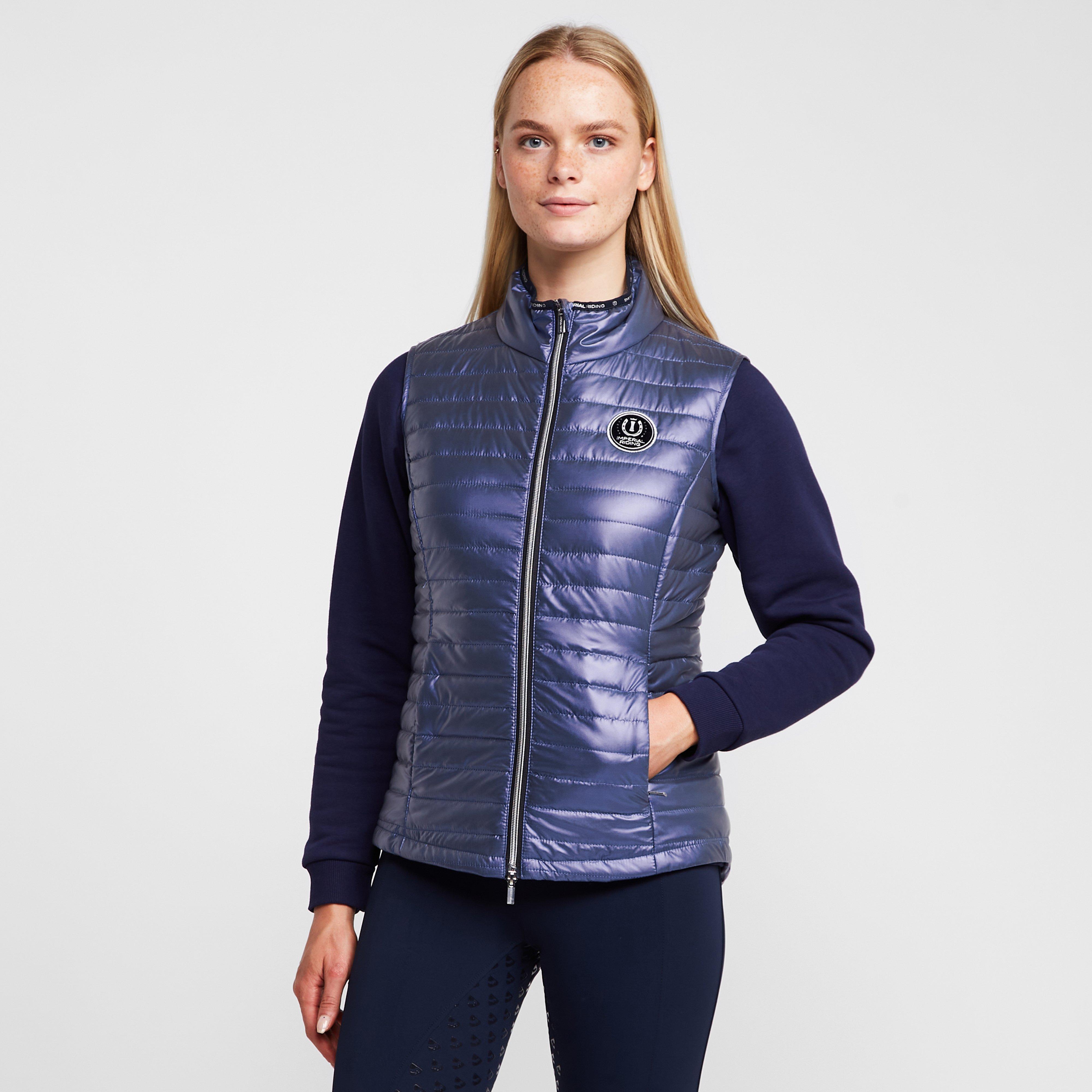 Womens Violet Pearl Gilet Night Shadow