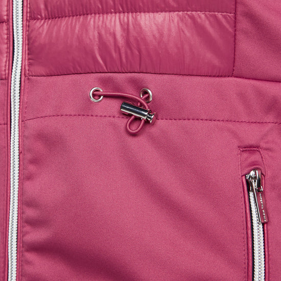 Womens Kiss and Tell Hybrid Jacket Violet Rose