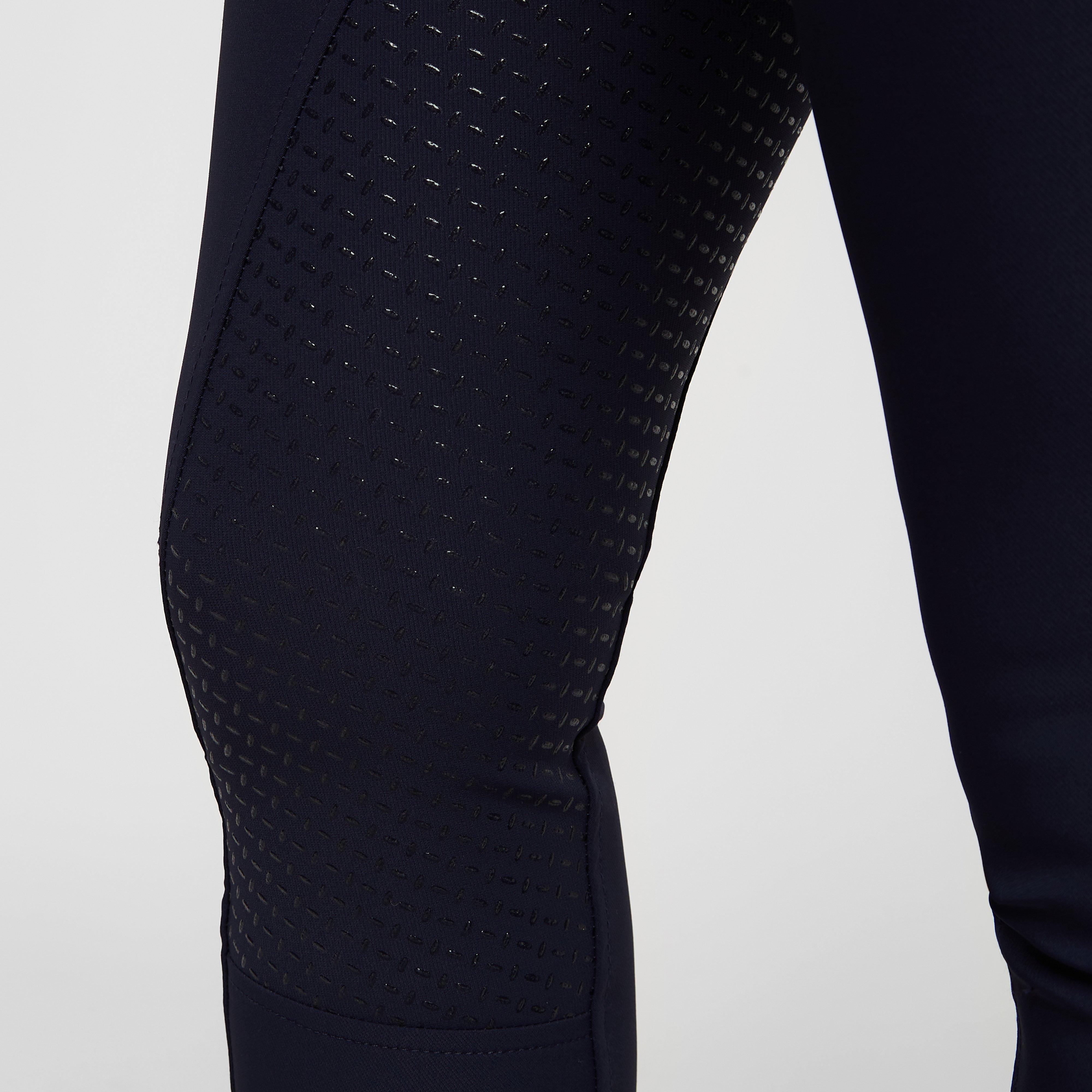 Womens El Capone Full Grip Breeches Navy