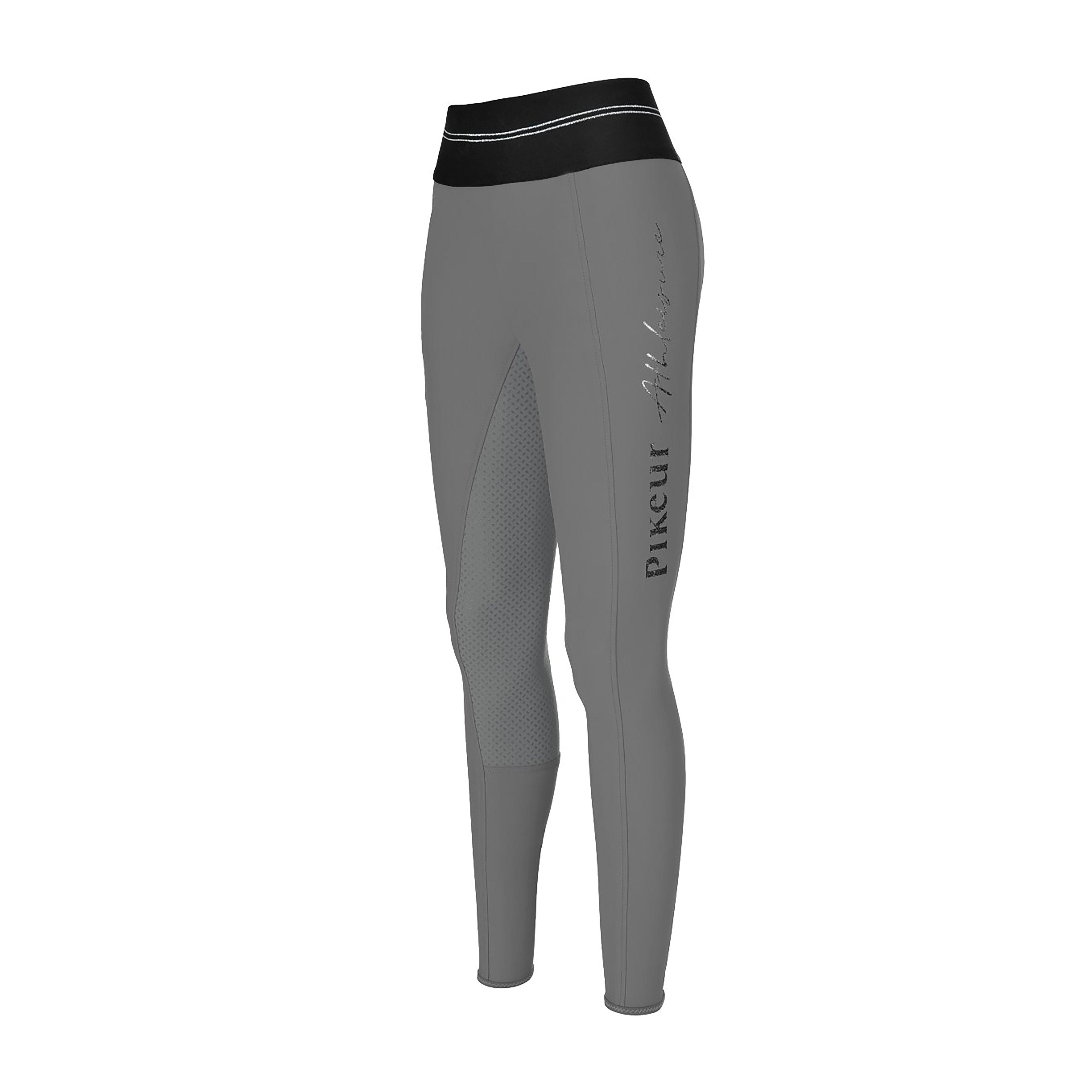 Womens Gia Grip Athleisure Breeches Light Grey