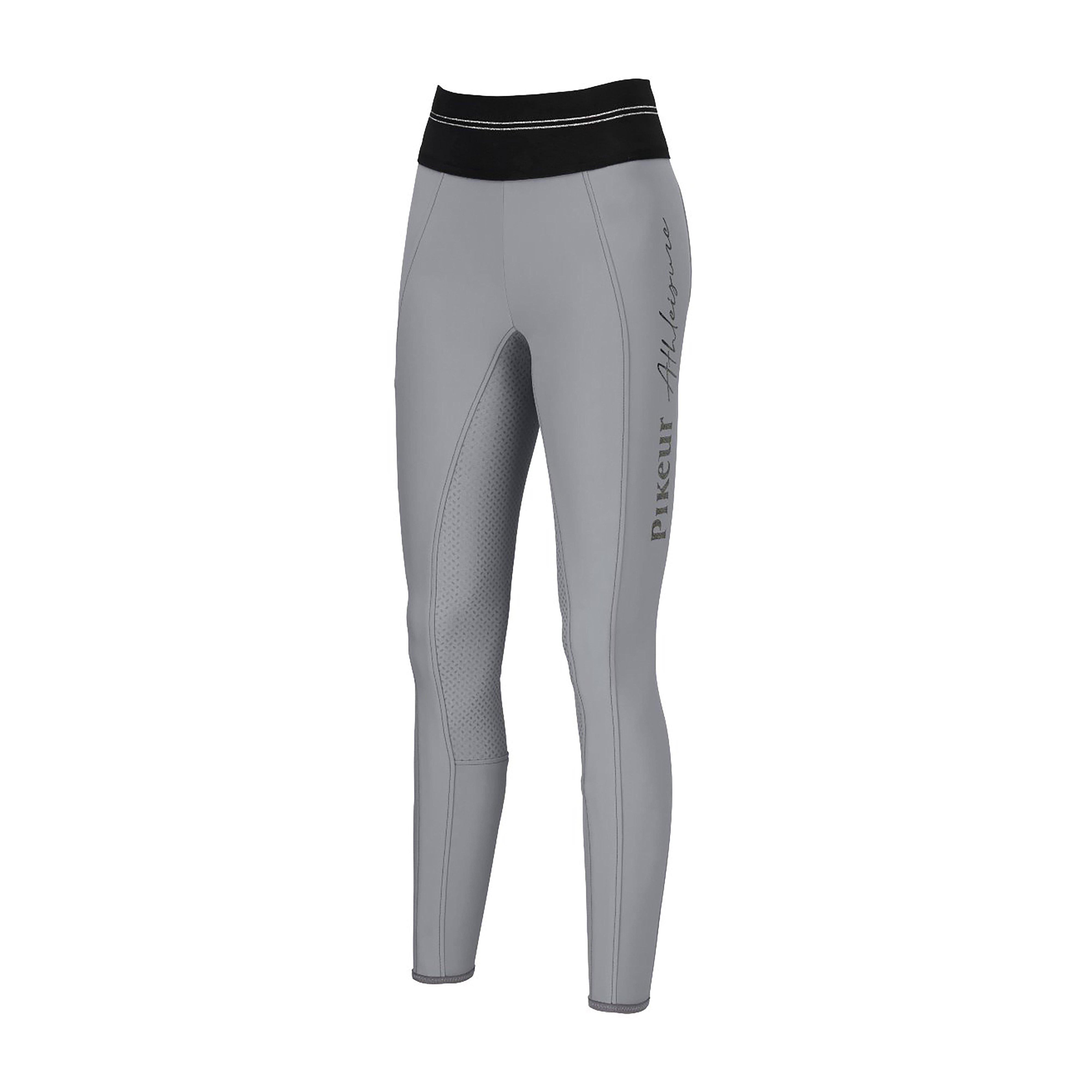 Womens Gia Grip Athleisure Breeches Light Grey