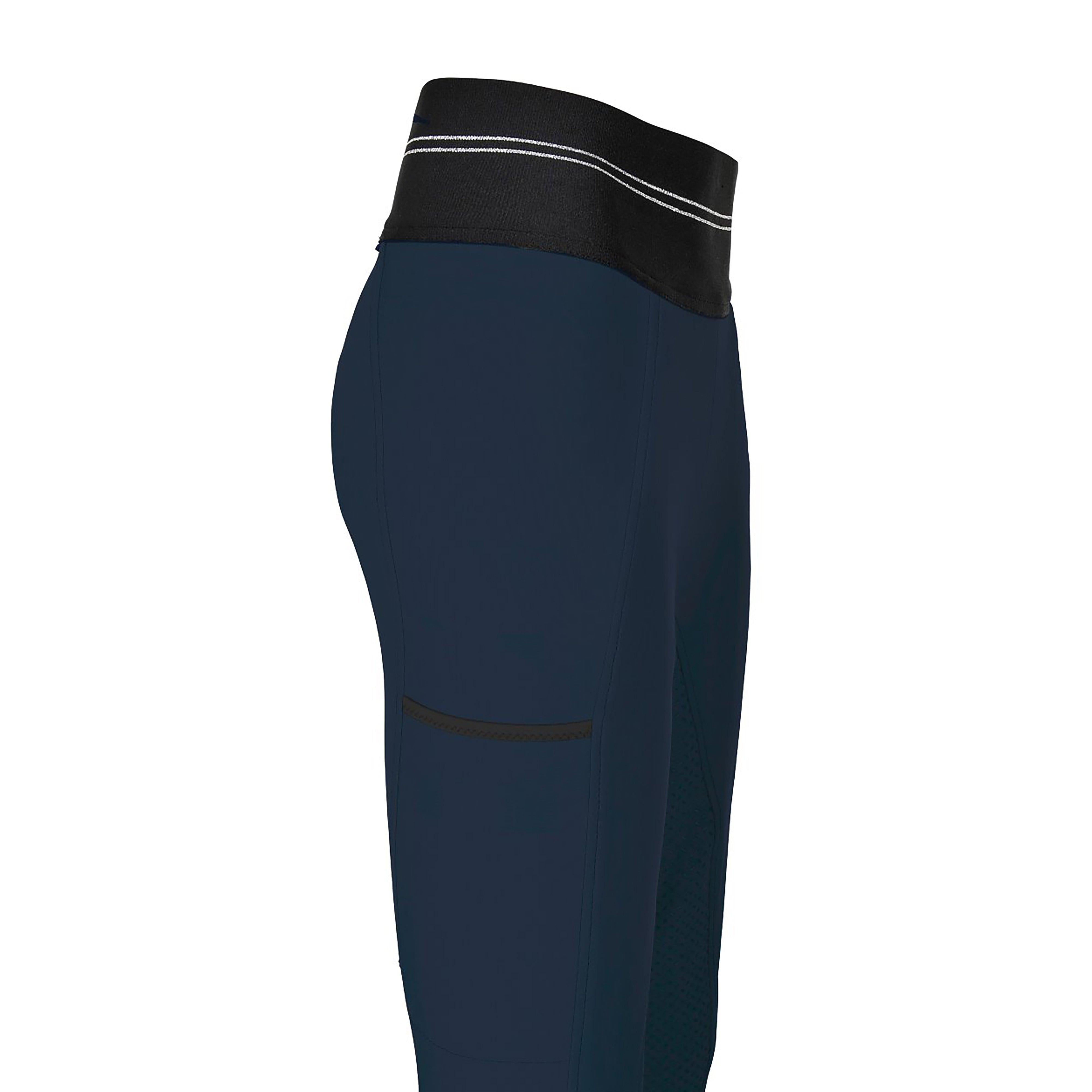 Womens Gia Grip Athleisure Breeches Night Blue