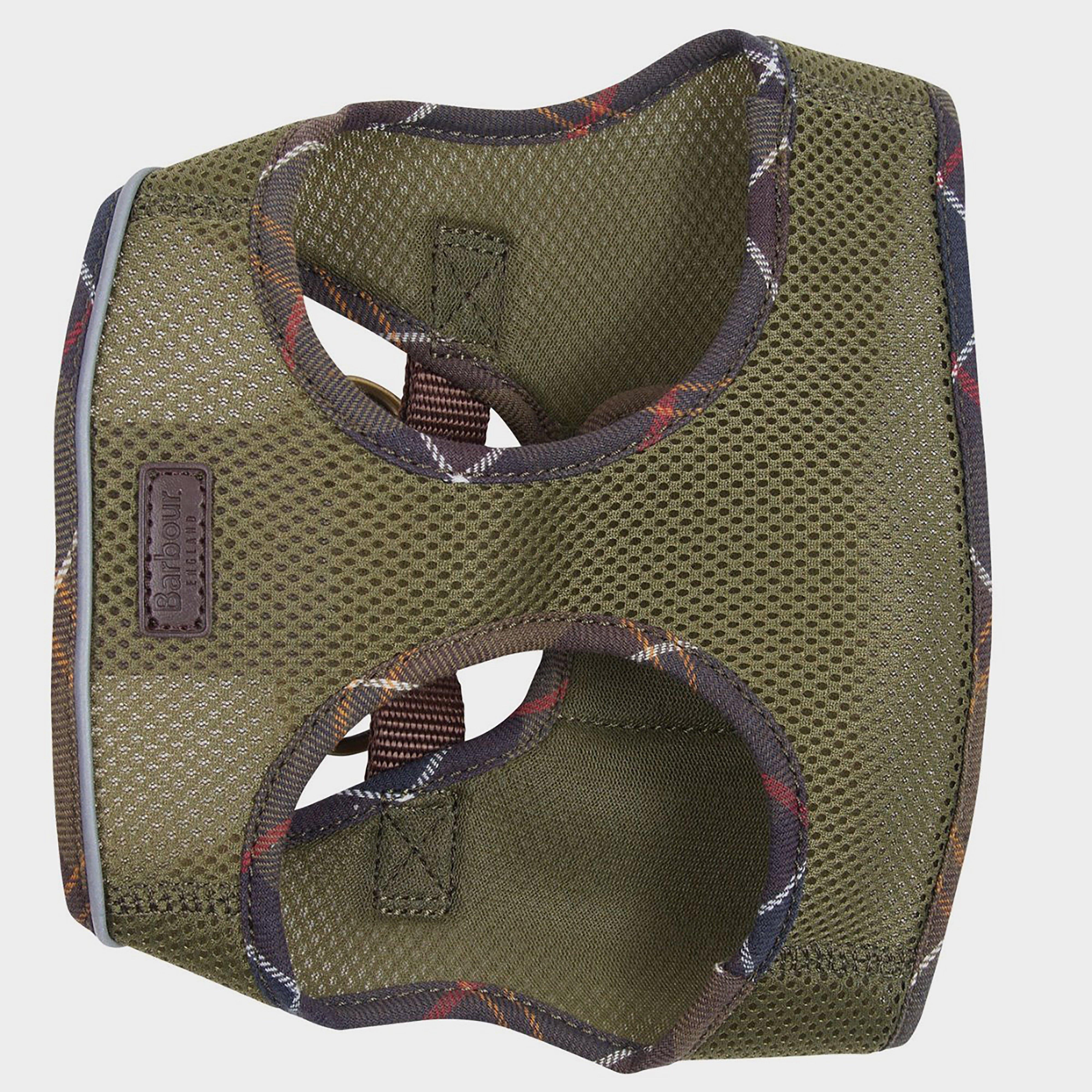 Mesh Dog Harness Olive