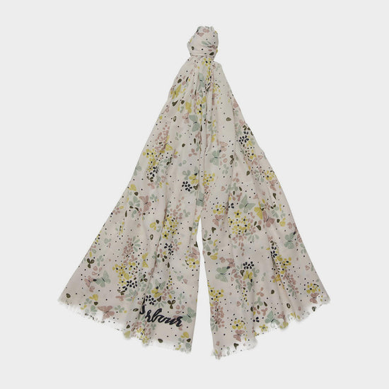 Butterfly Print Wrap Cloud