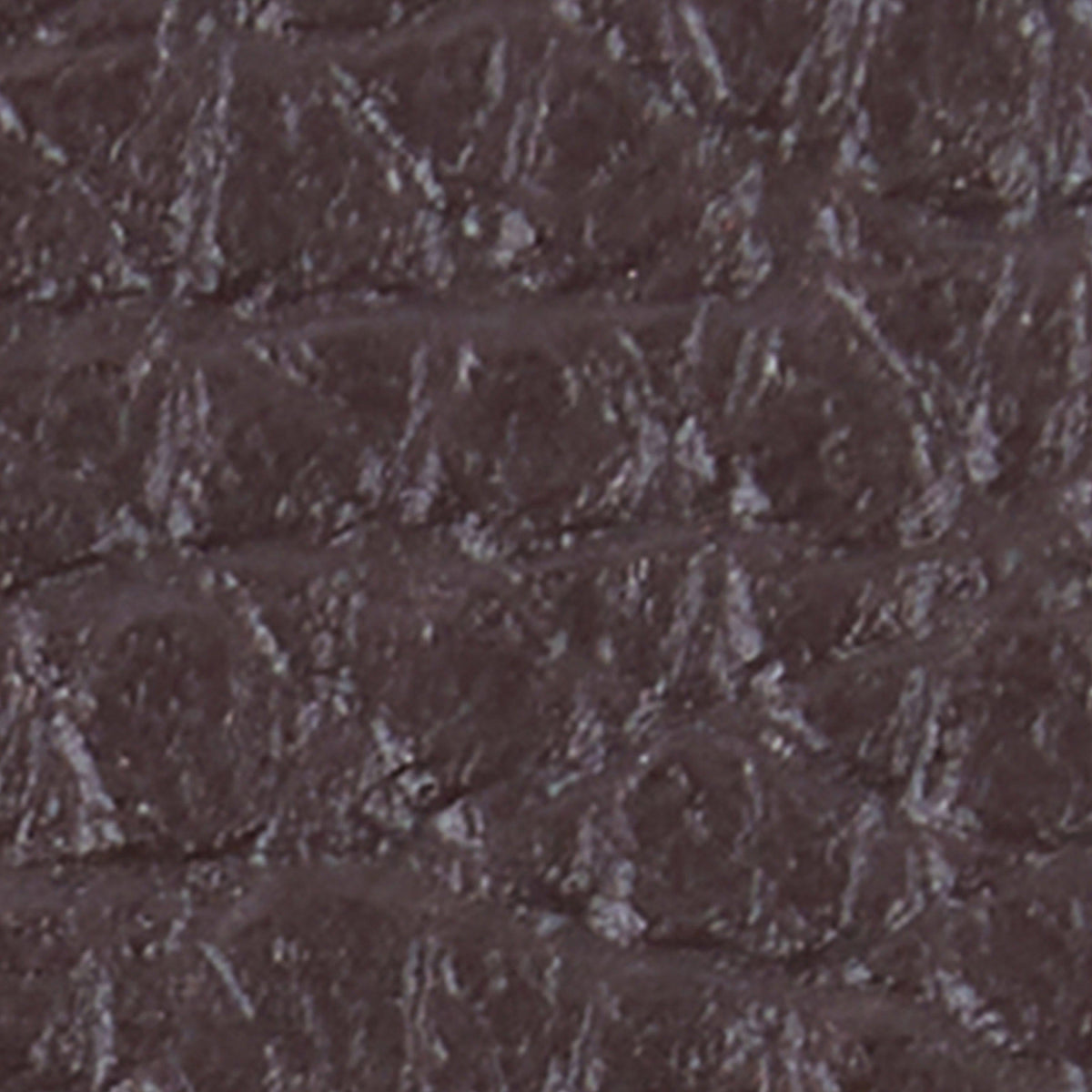 Grain Leather Card Holder Dark Brown