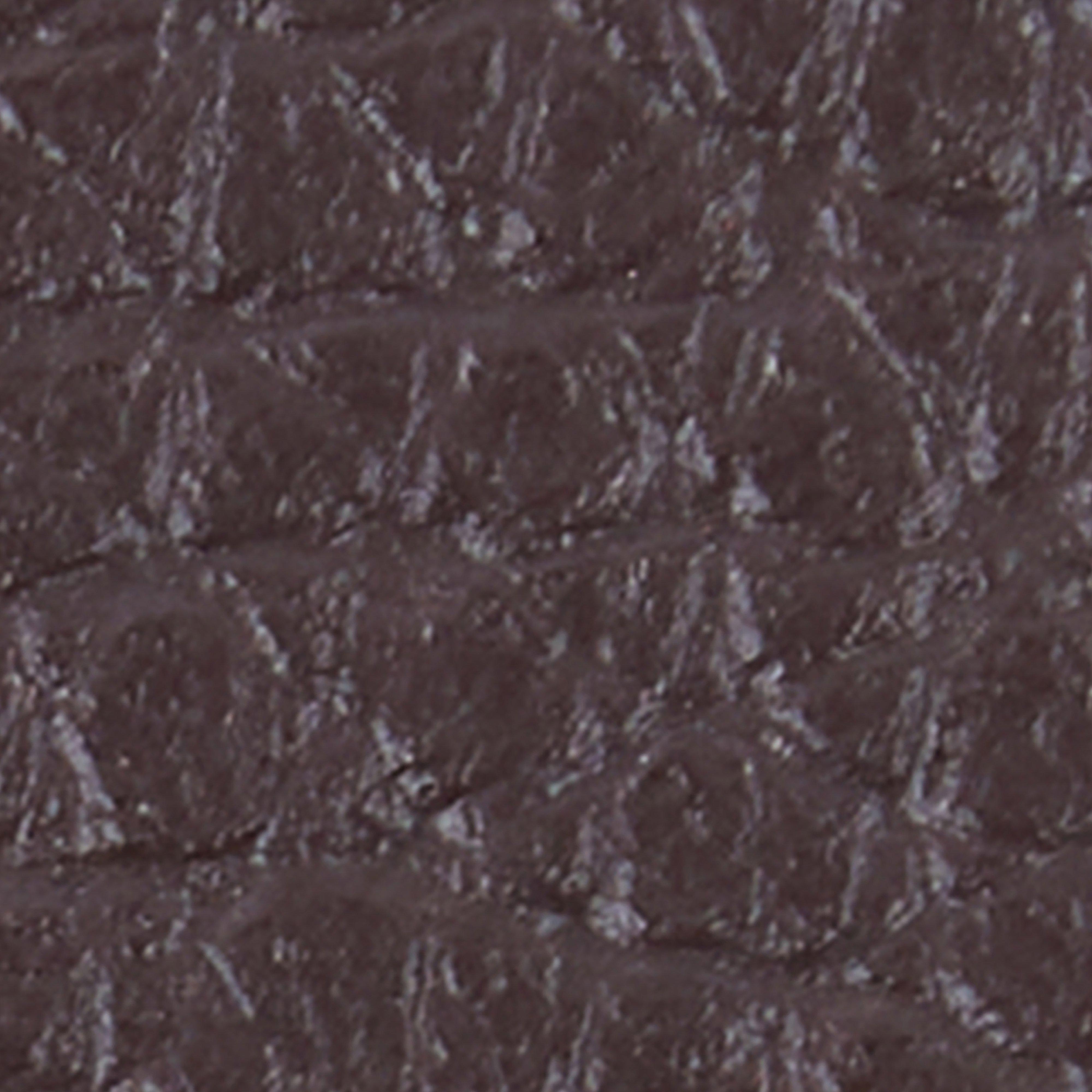 Grain Leather Card Holder Dark Brown