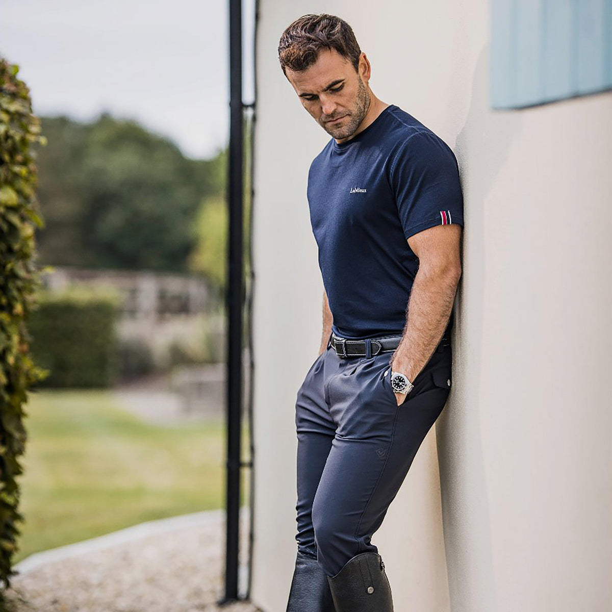 Mens Elite T-Shirt Navy