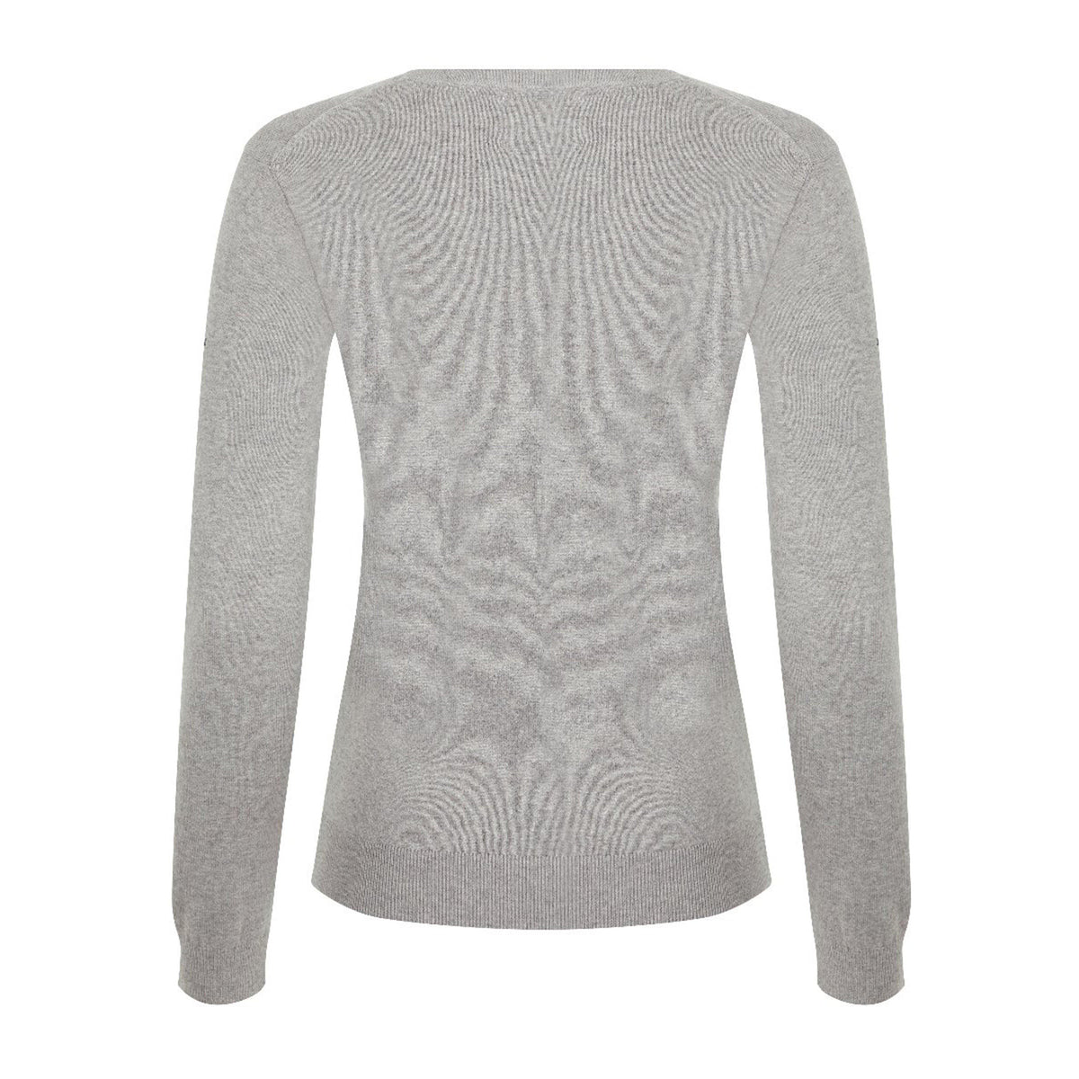 Womens Elite V-Neck Jumper Grey