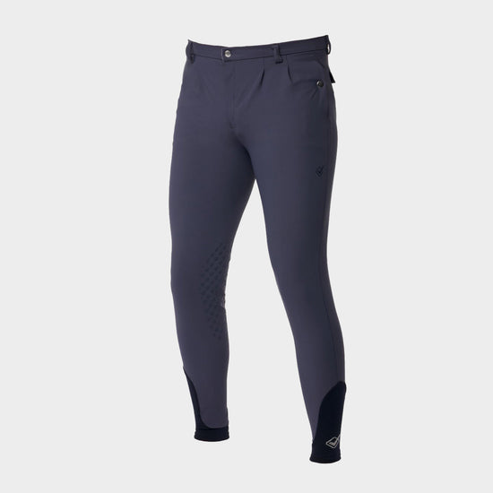 Mens Elite Classic Pleated Breeches Flint