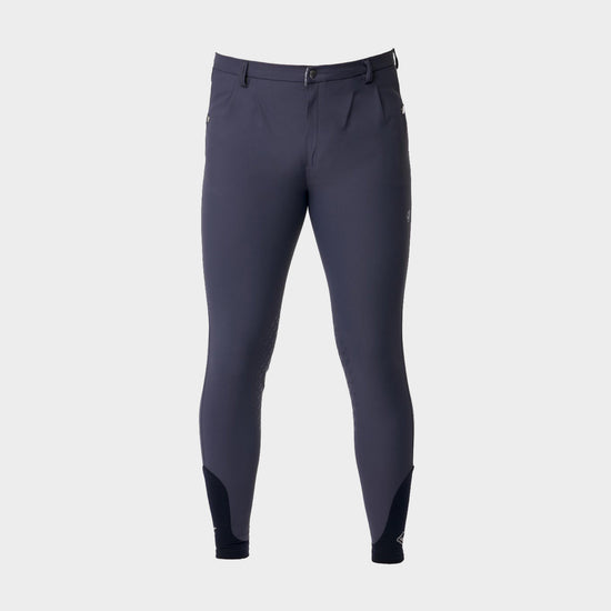 Mens Elite Classic Pleated Breeches Flint