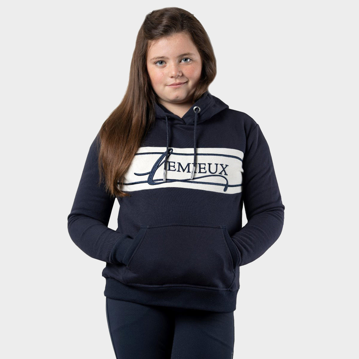 Youth Signature Hoody Navy