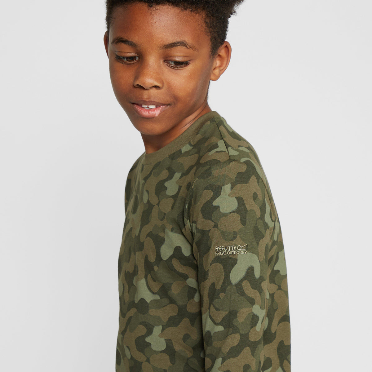 Kids Wenbie III Long-Sleeved Top Khaki