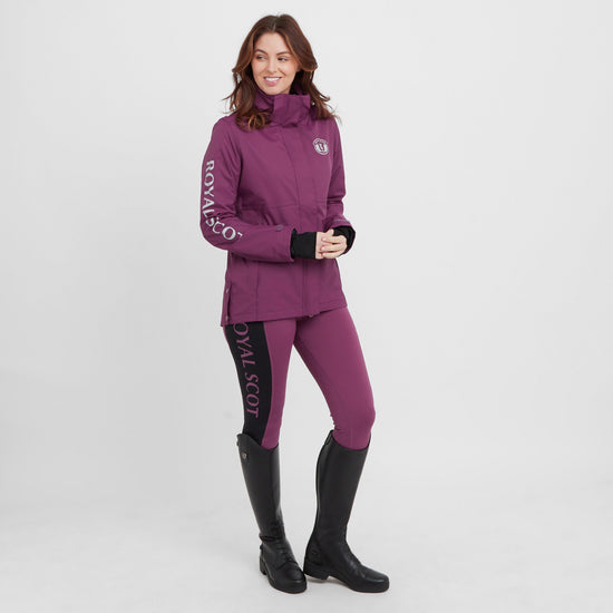Womens Olivia Waterproof Riding Jacket Wine