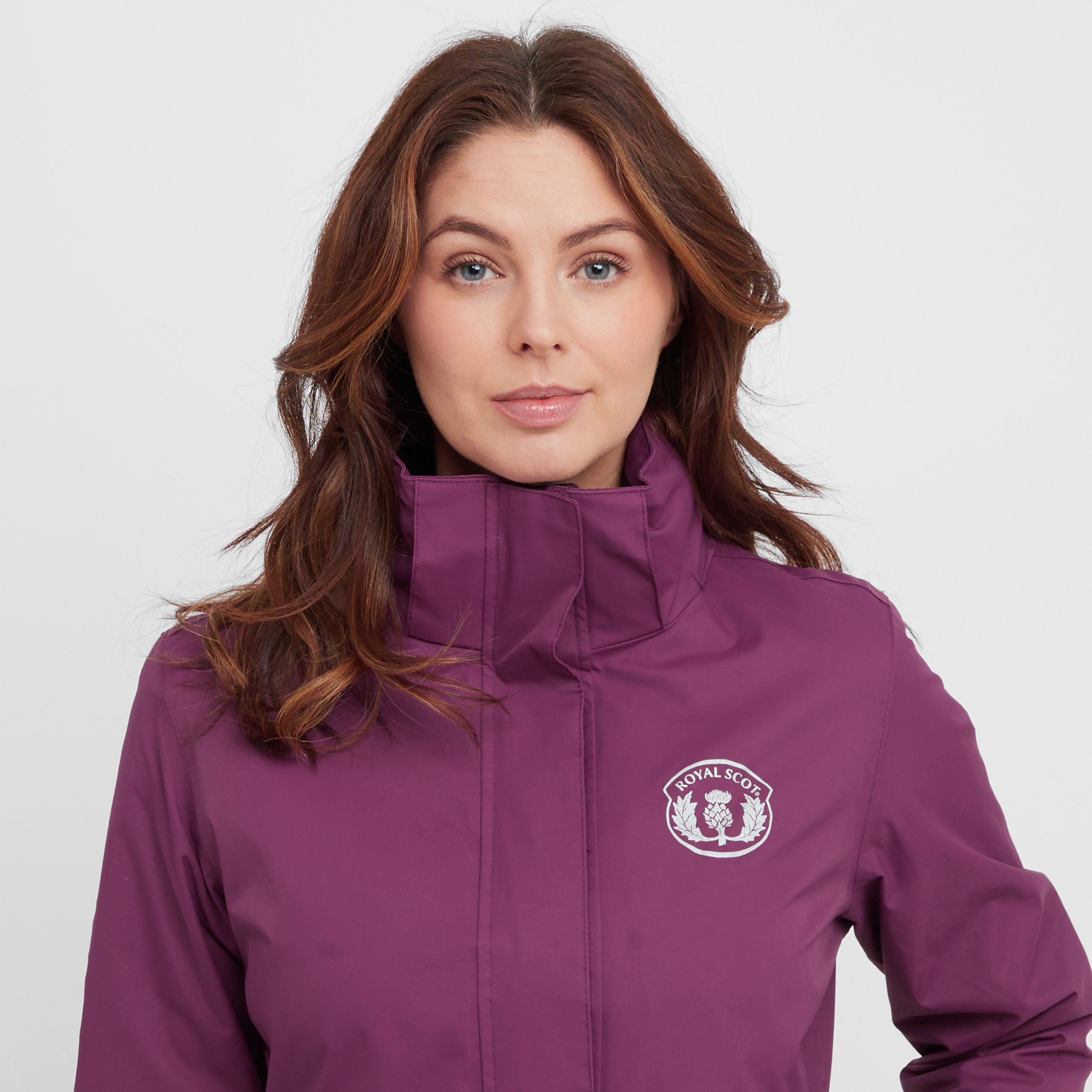 Womens Olivia Waterproof Riding Jacket Wine
