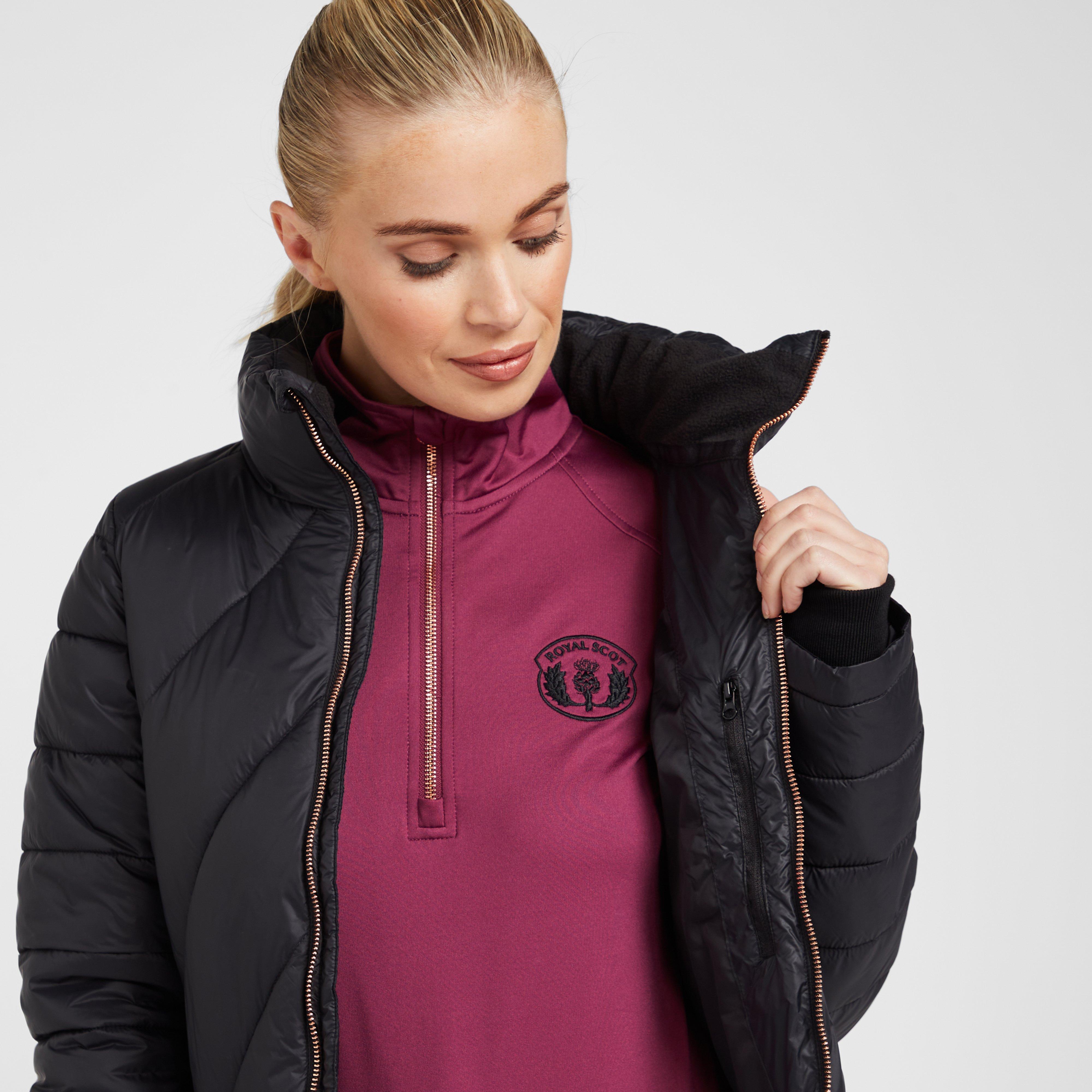 Womens Luna Baffle Jacket Black