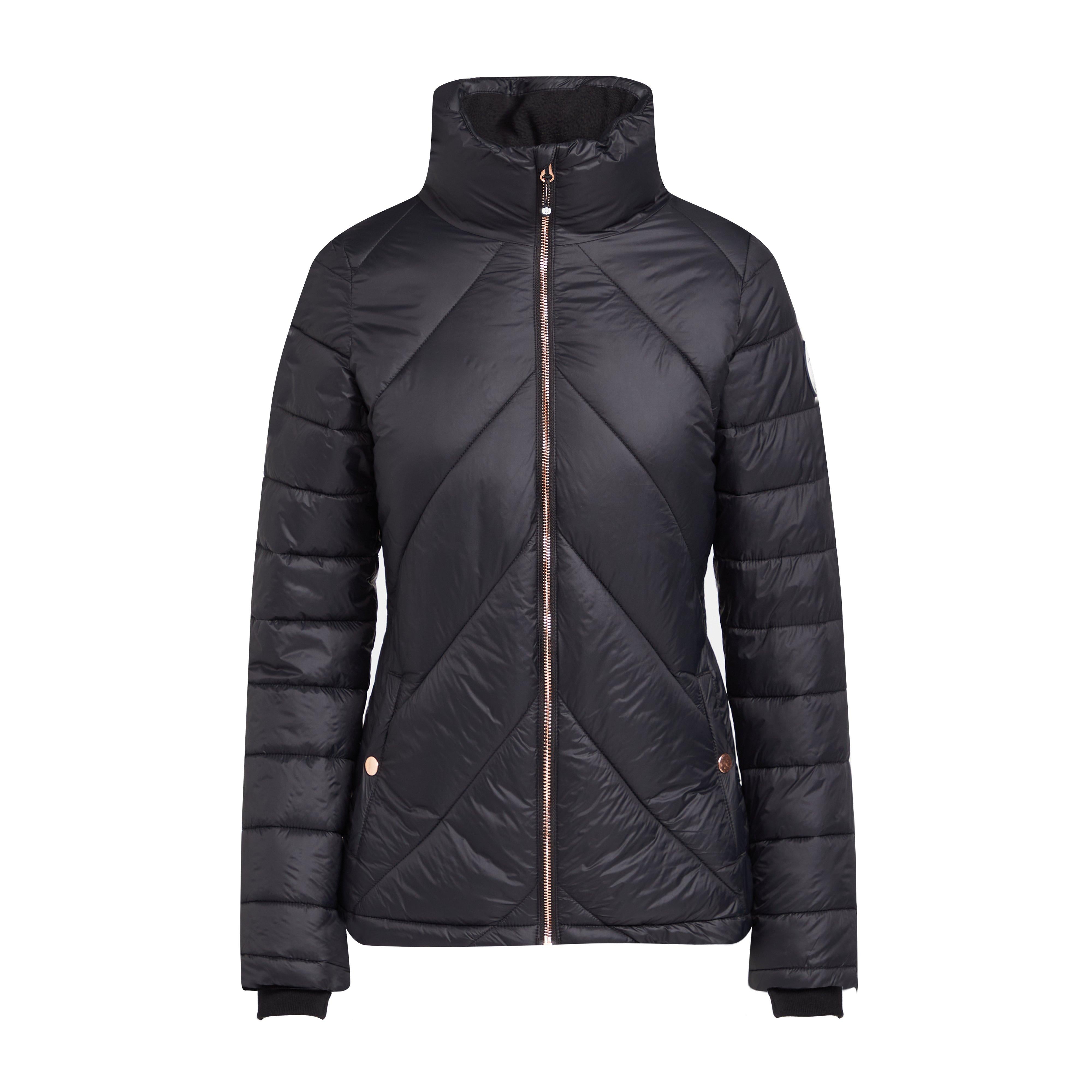 Womens Luna Baffle Jacket Black