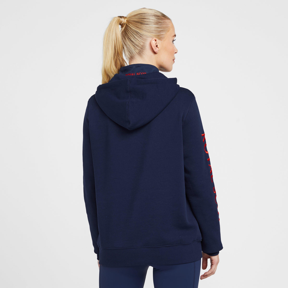 Womens Abigail Hooded Sweater Dark Blue