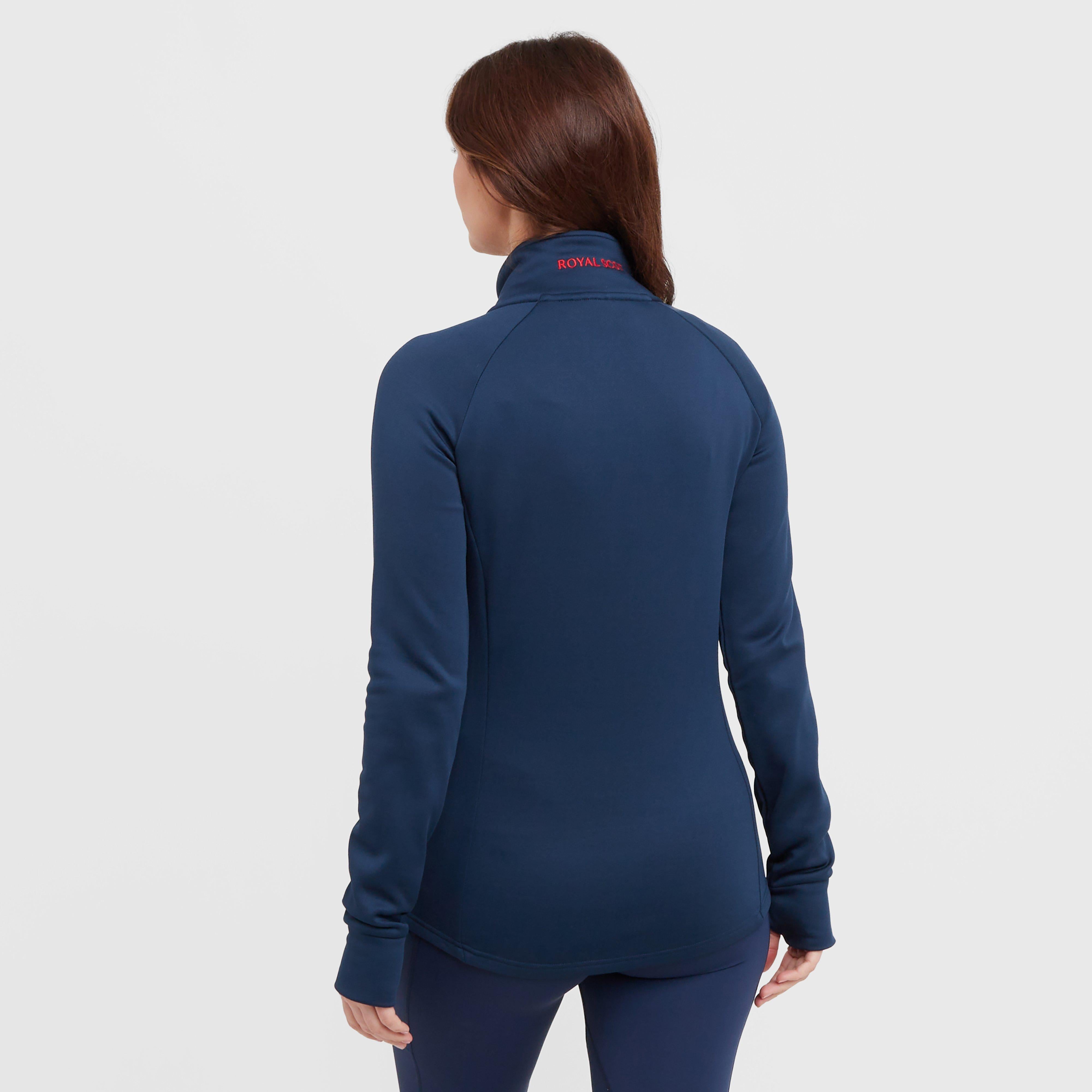 Womens Ava Full Zip Fleece Dark Blue