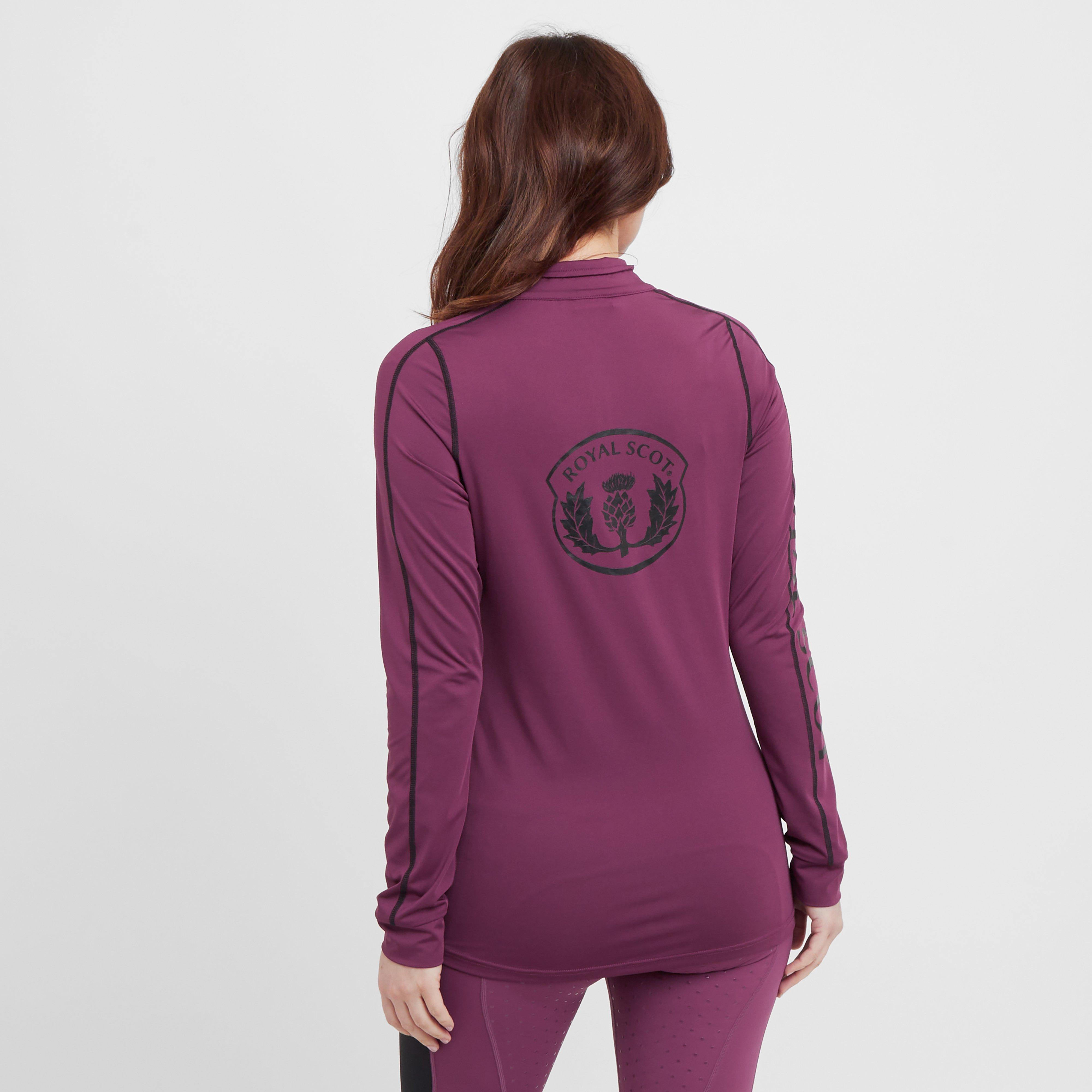 Womens Gracie Long Sleeved Base Layer Wine