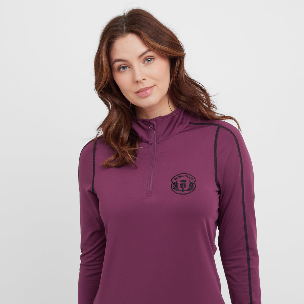 Womens Gracie Long Sleeved Base Layer Wine