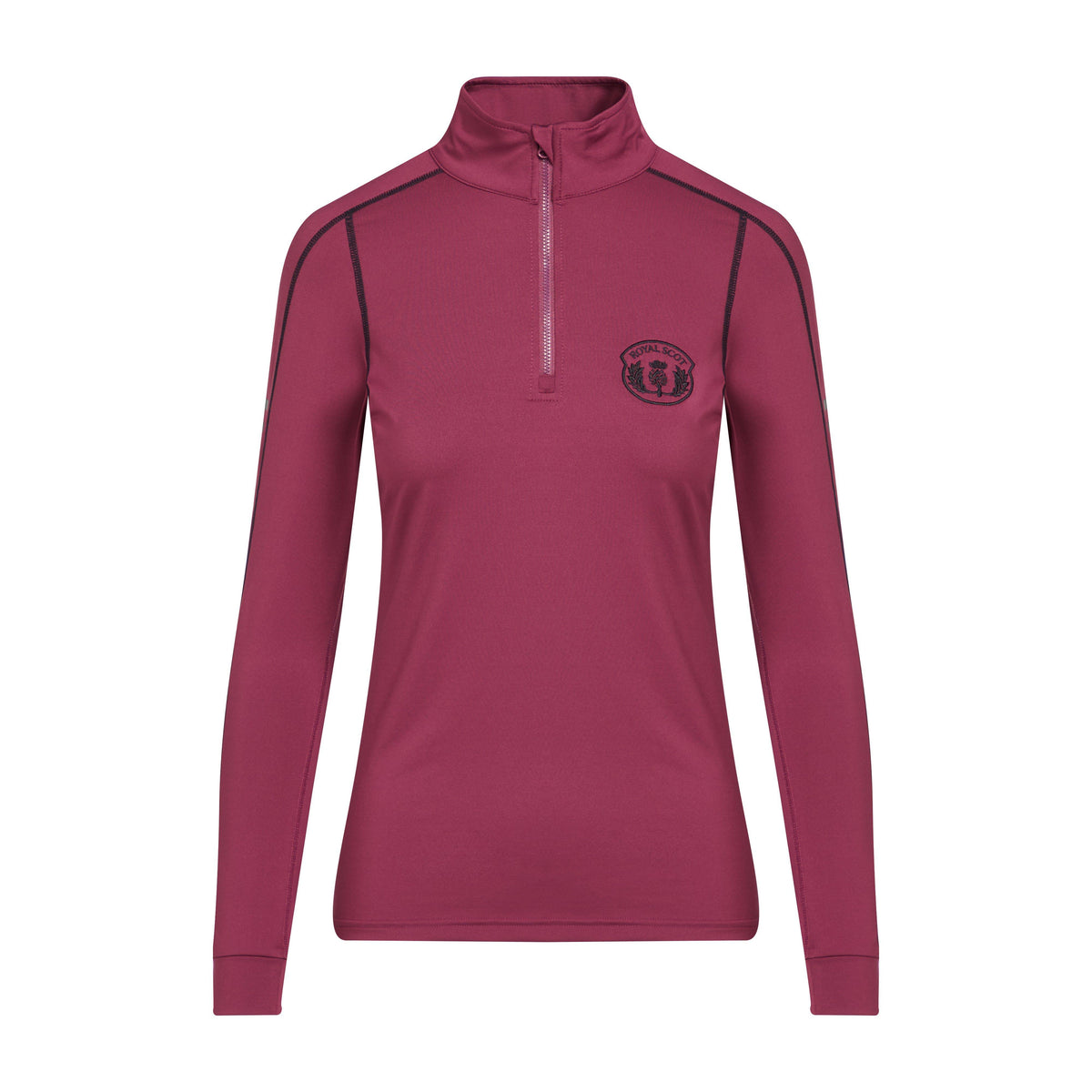 Womens Gracie Long Sleeved Base Layer Wine