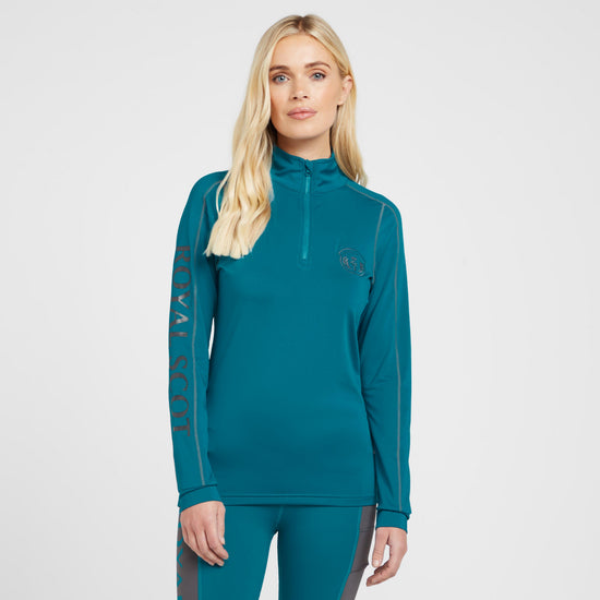 Womens Gracie Long Sleeved Base Layer Ocean Blue