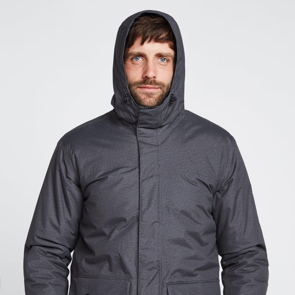 Mens Sterlings III Waterproof Insulated Jacket Dark Grey