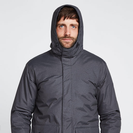 Mens Sterlings III Waterproof Insulated Jacket Dark Grey