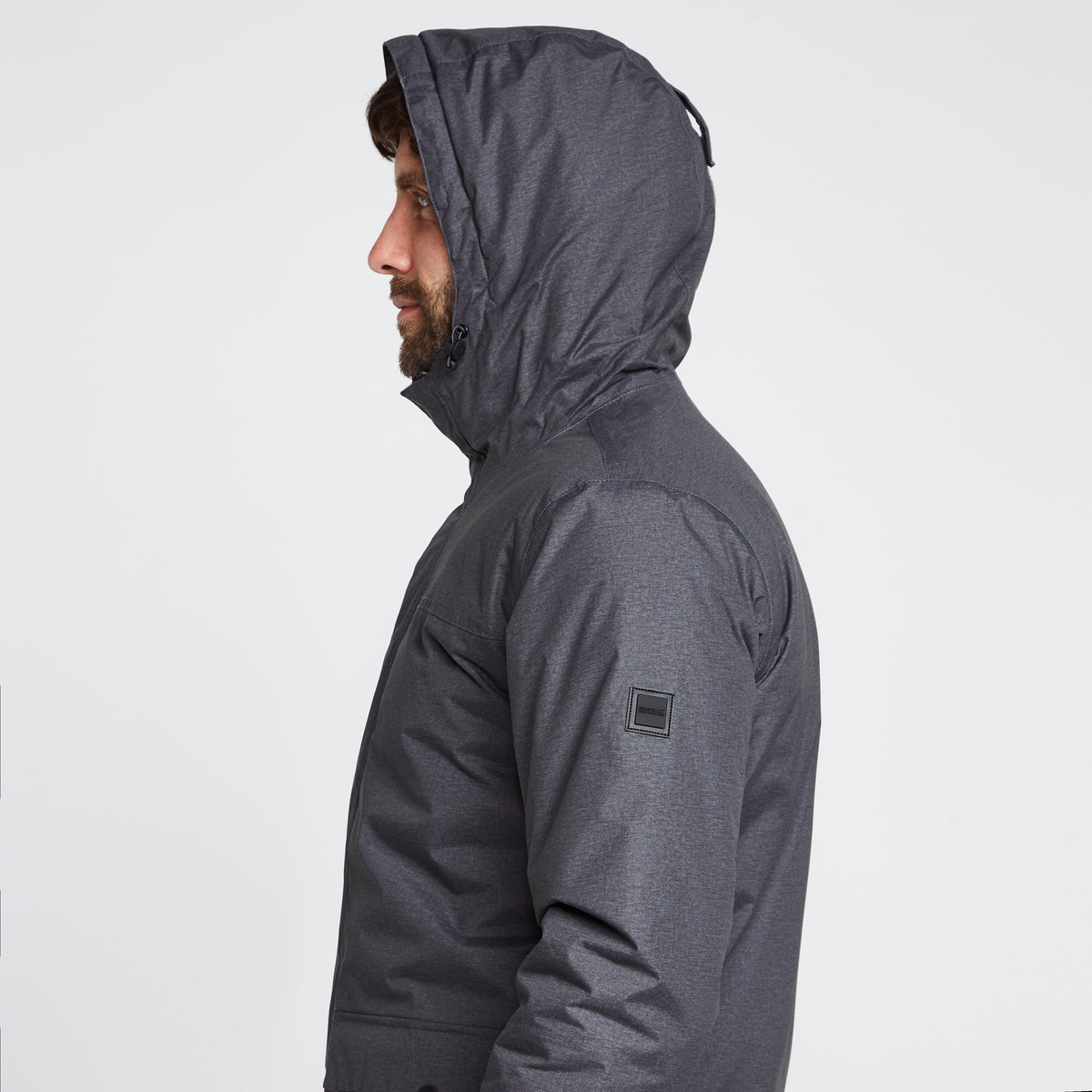 Mens Sterlings III Waterproof Insulated Jacket Dark Grey