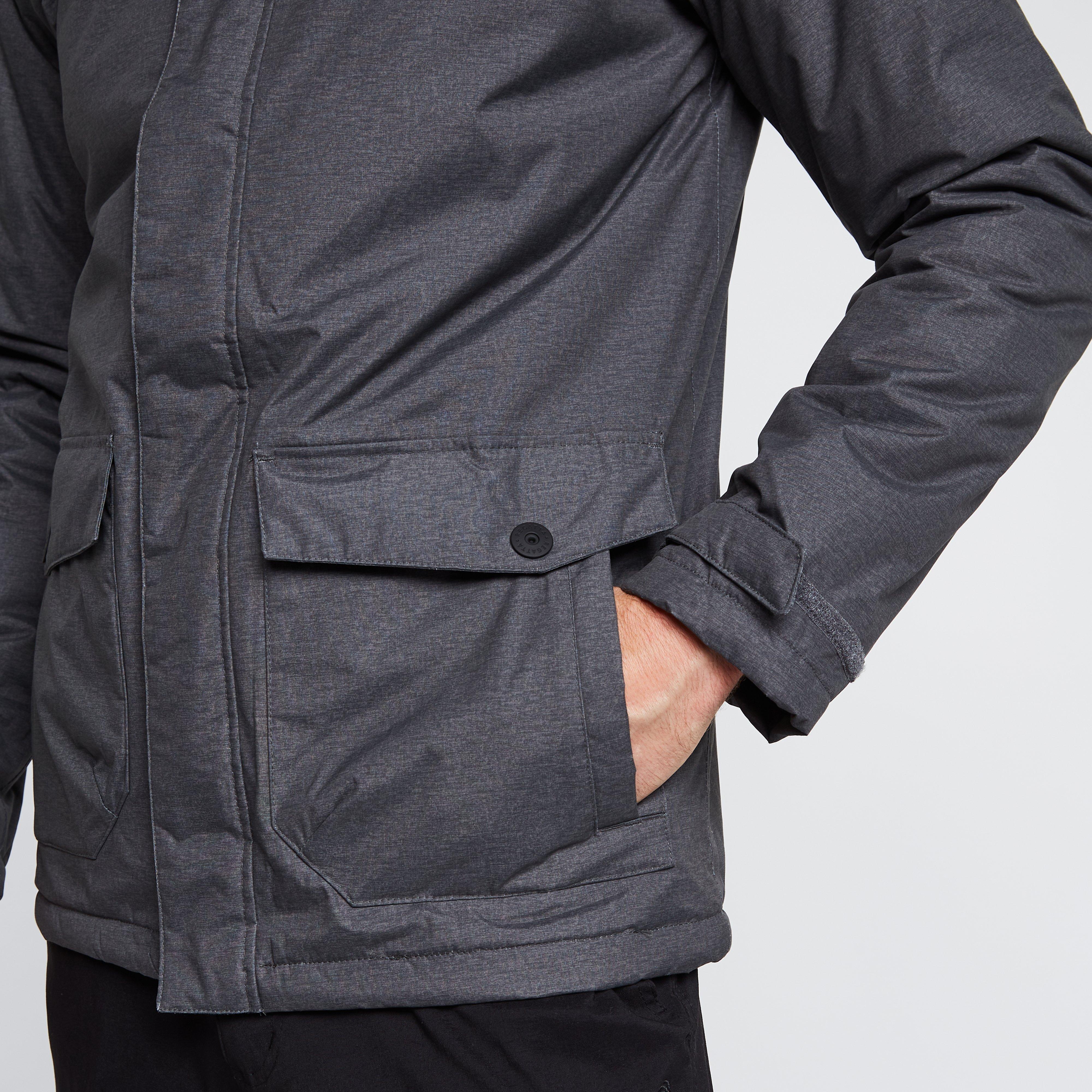 Mens Sterlings III Waterproof Insulated Jacket Dark Grey