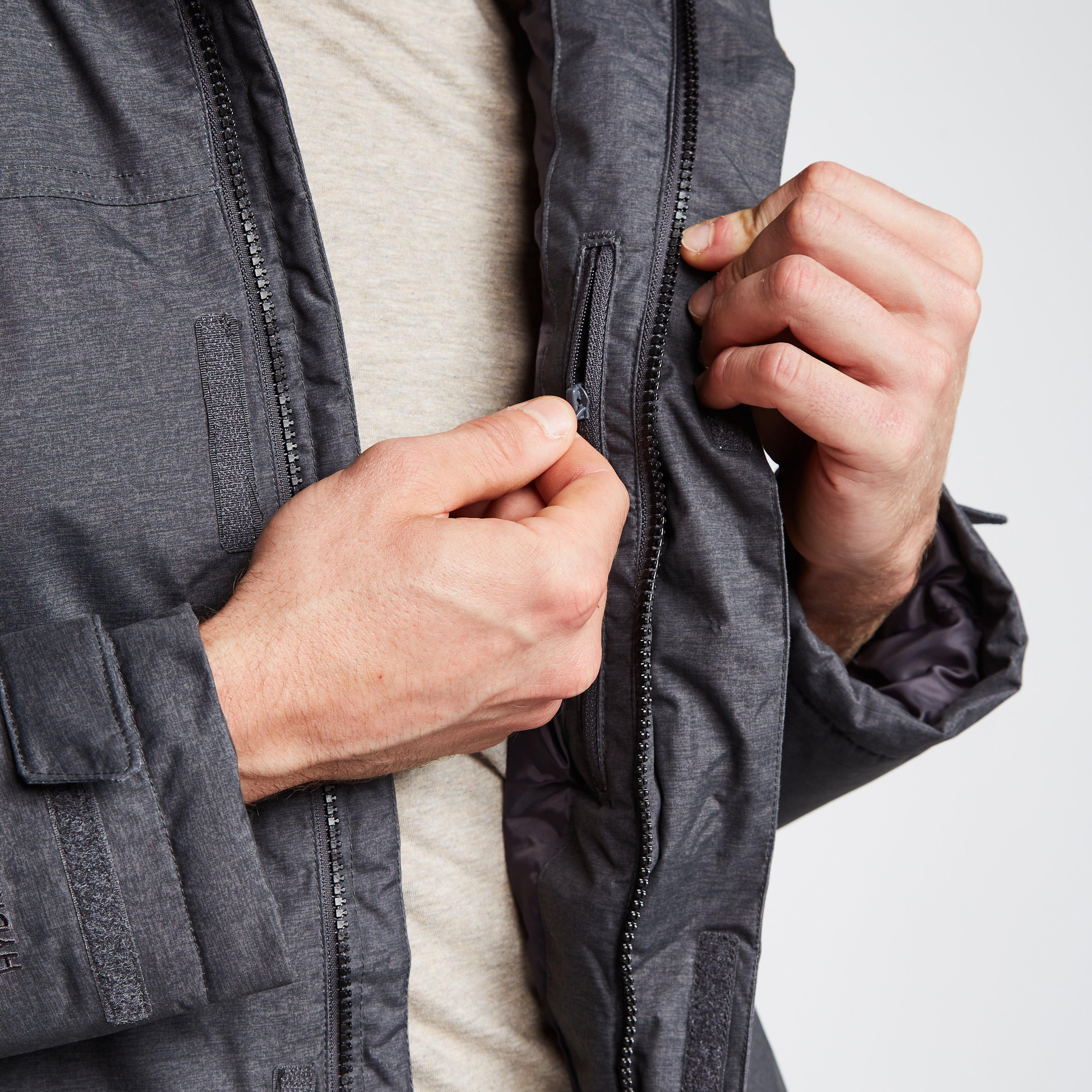 Mens Sterlings III Waterproof Insulated Jacket Dark Grey