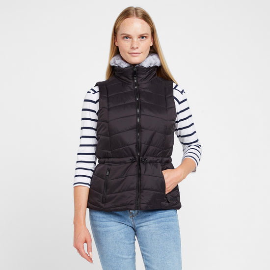 Womens Walless Gilet Black