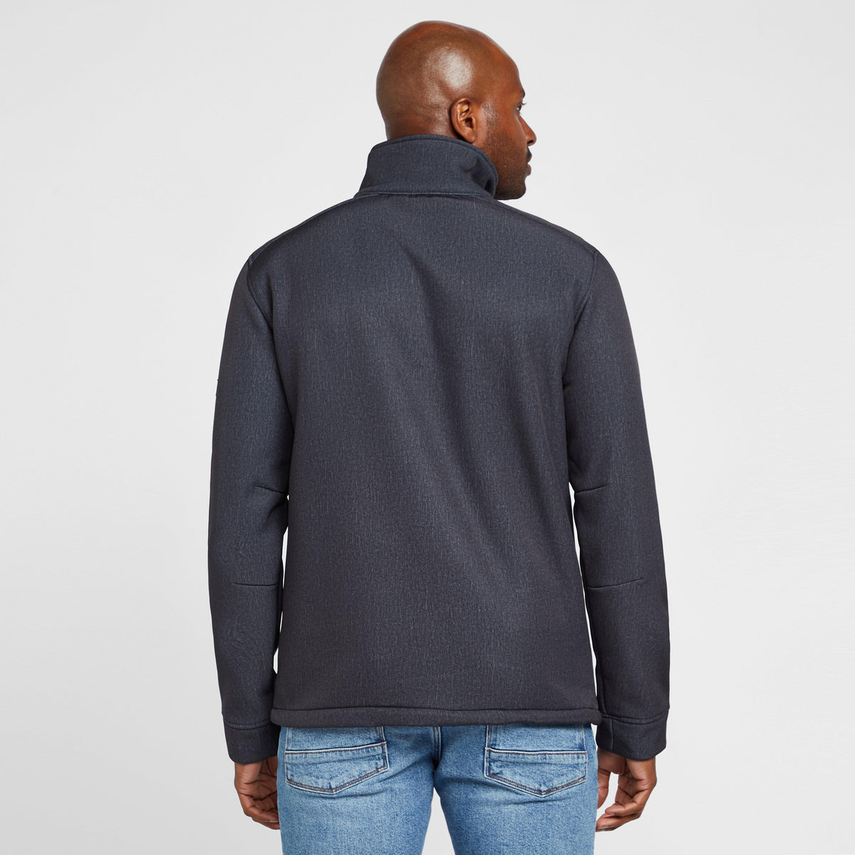 Mens Caelum Full Zip Fleece Grey