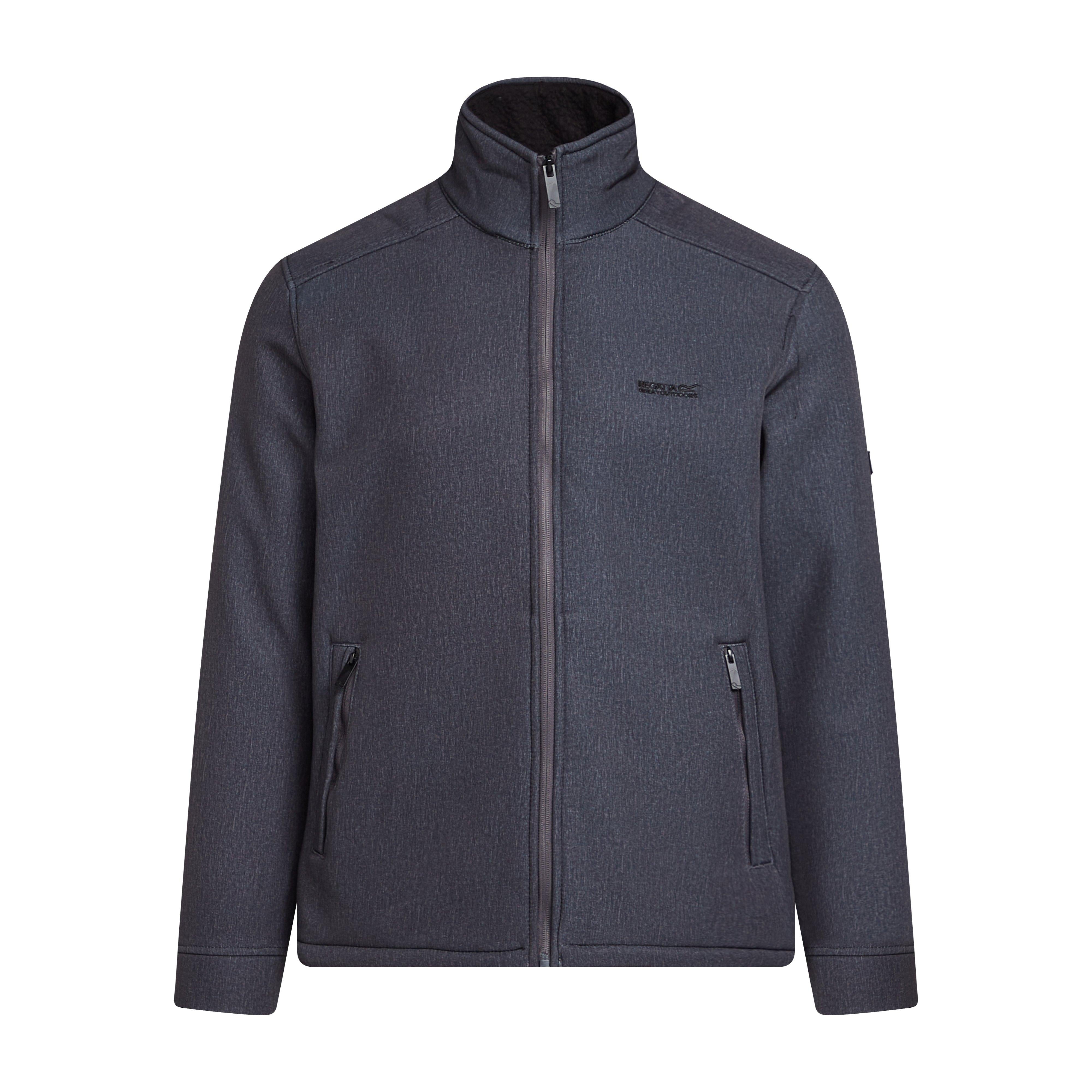 Mens Caelum Full Zip Fleece Grey