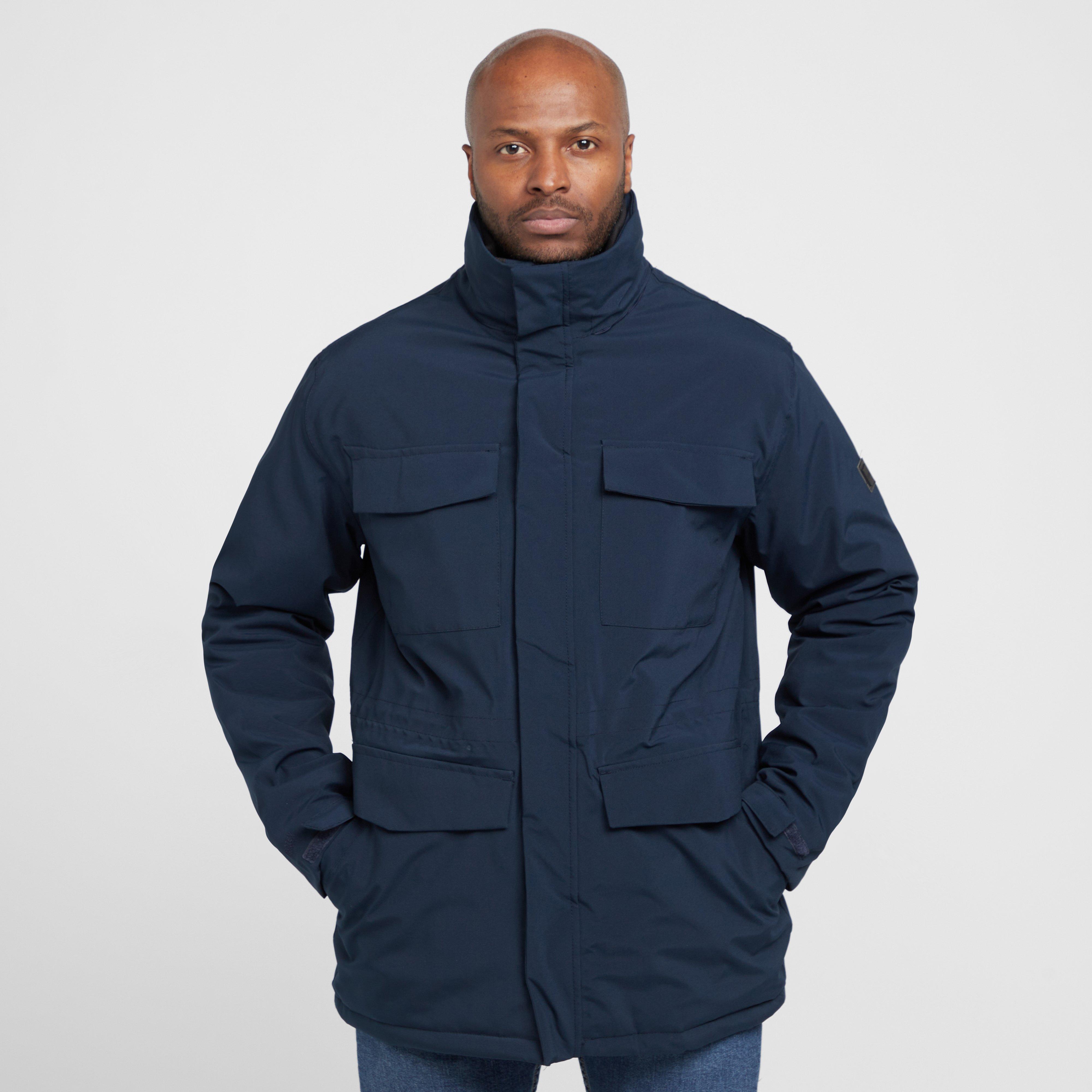 Mens Edin Waterproof Jacket Navy