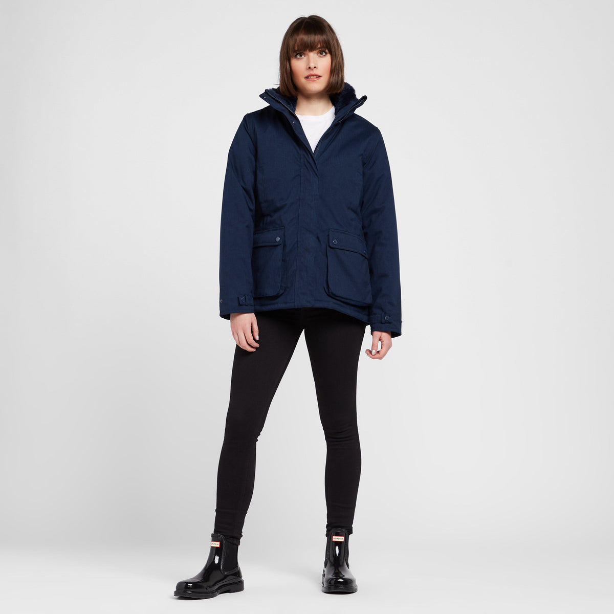 Womens Leighton Waterproof Jacket Navy