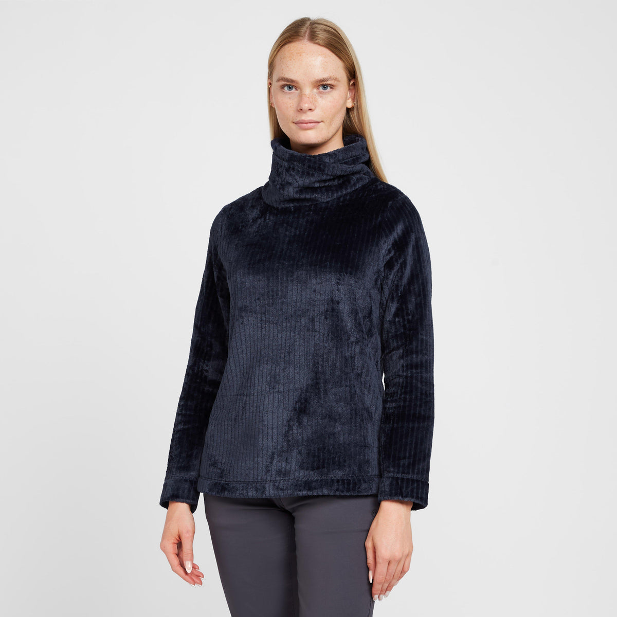 Womens Radmilla Overhead Fleece Navy