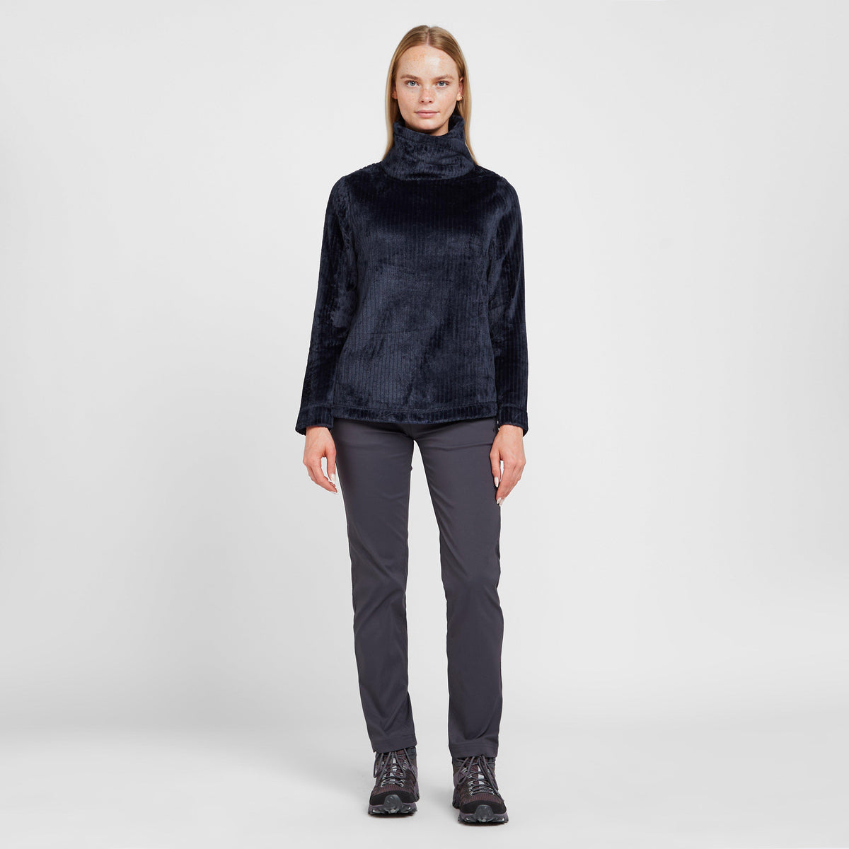 Womens Radmilla Overhead Fleece Navy