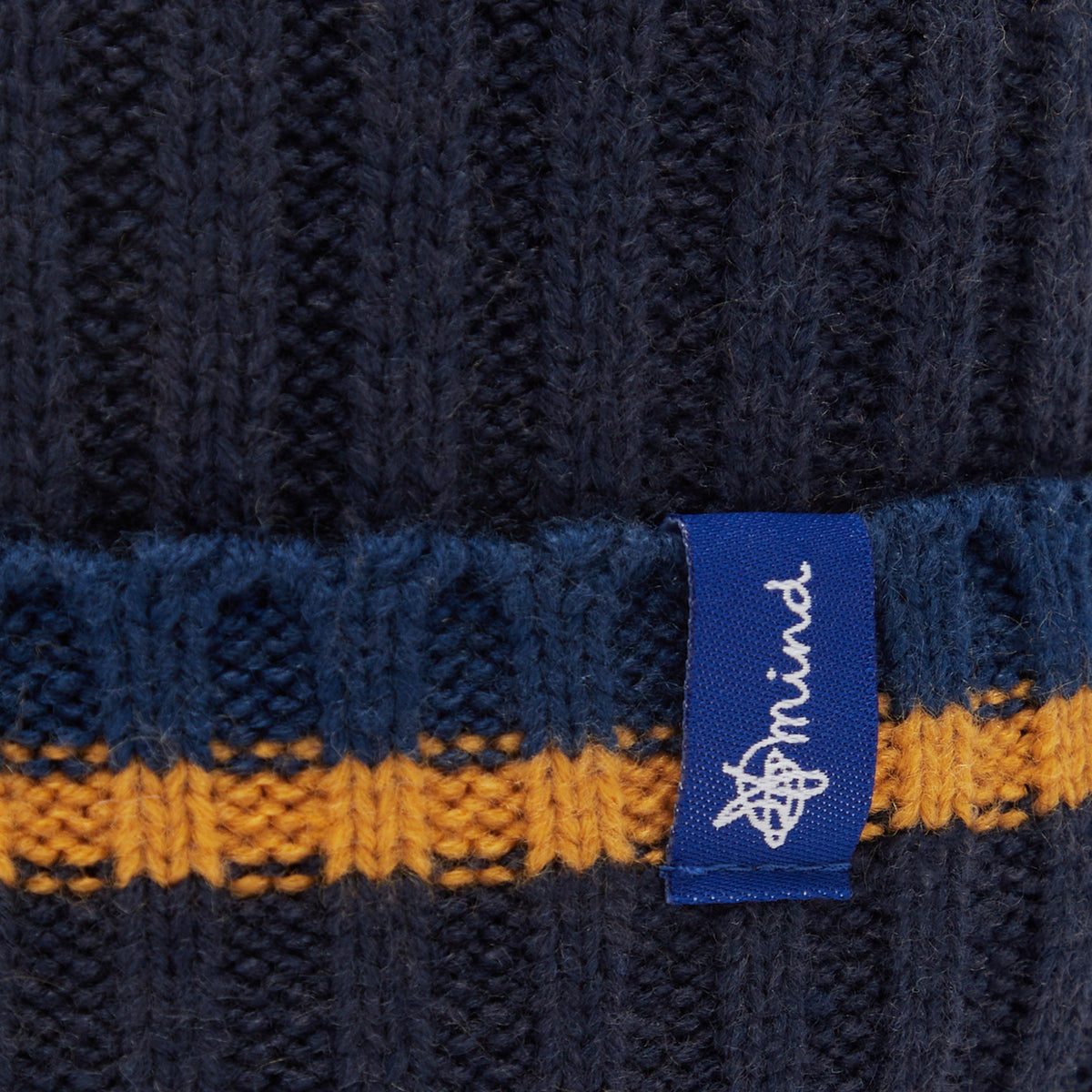 Kids Hats On Beanie Navy