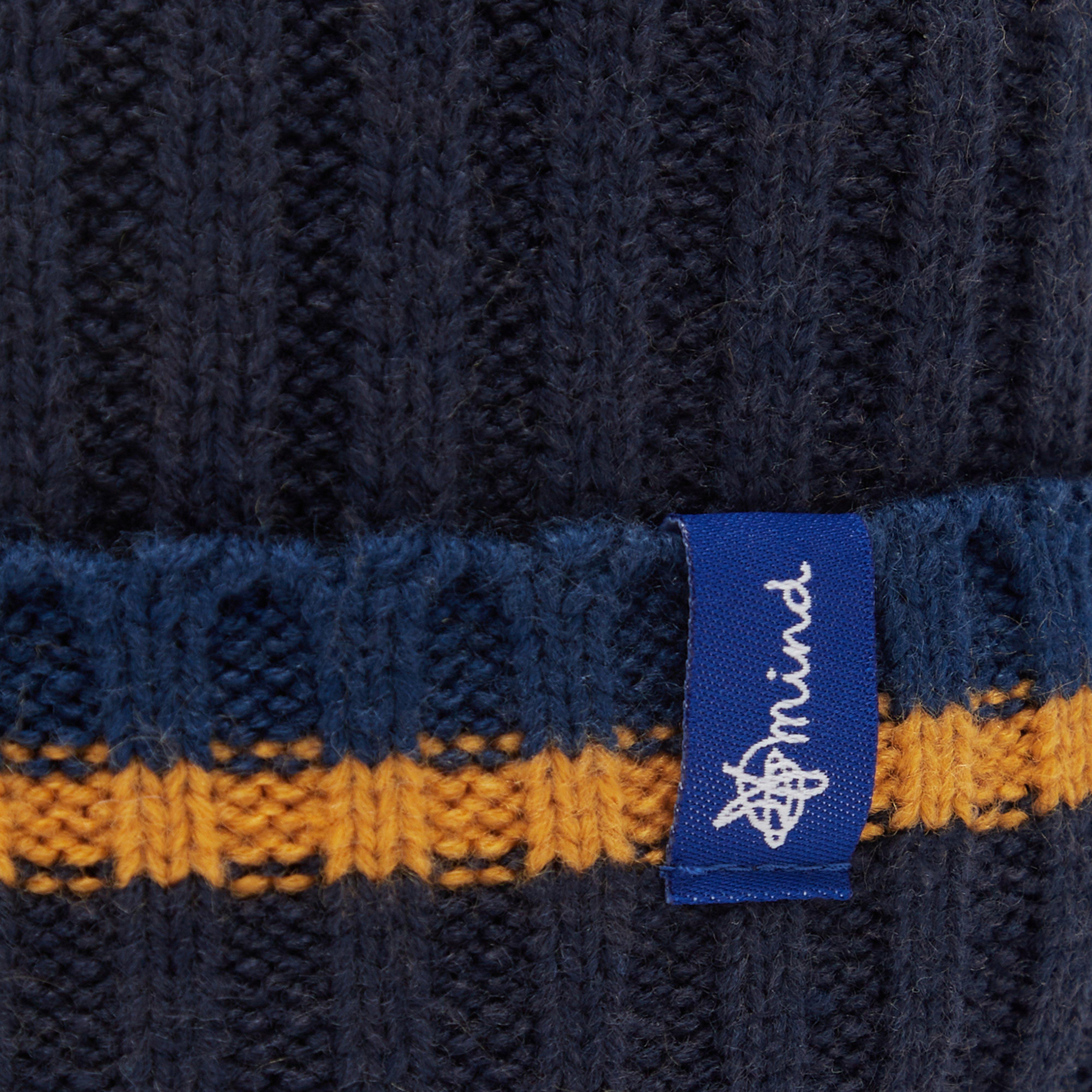Kids Hats On Beanie Navy