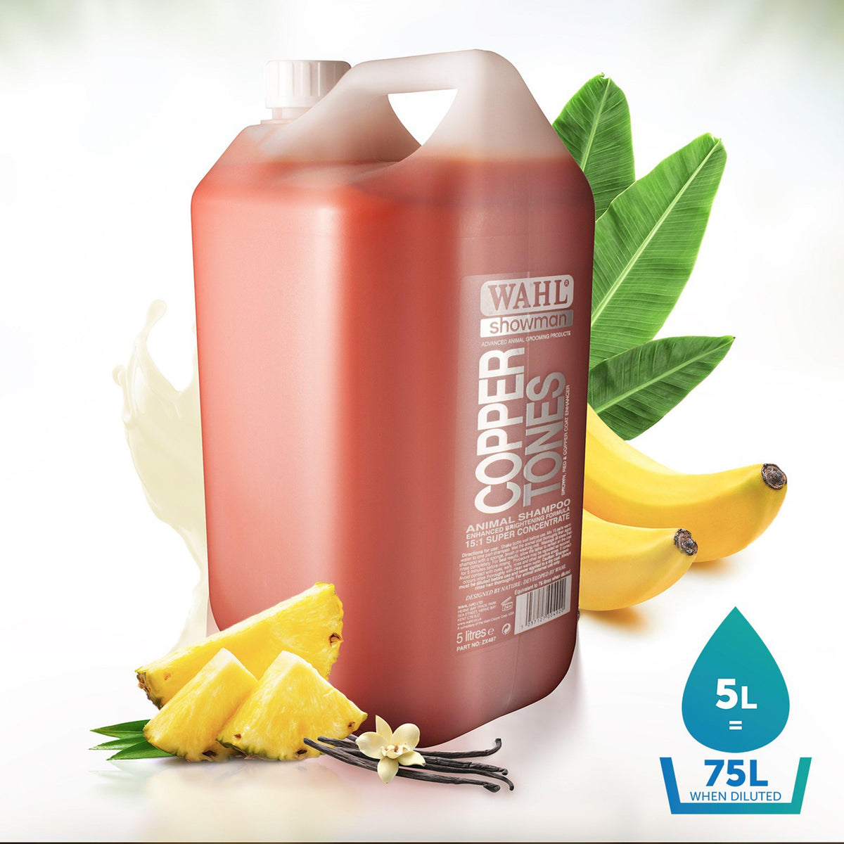 Showman Copper Tones Shampoo 5L