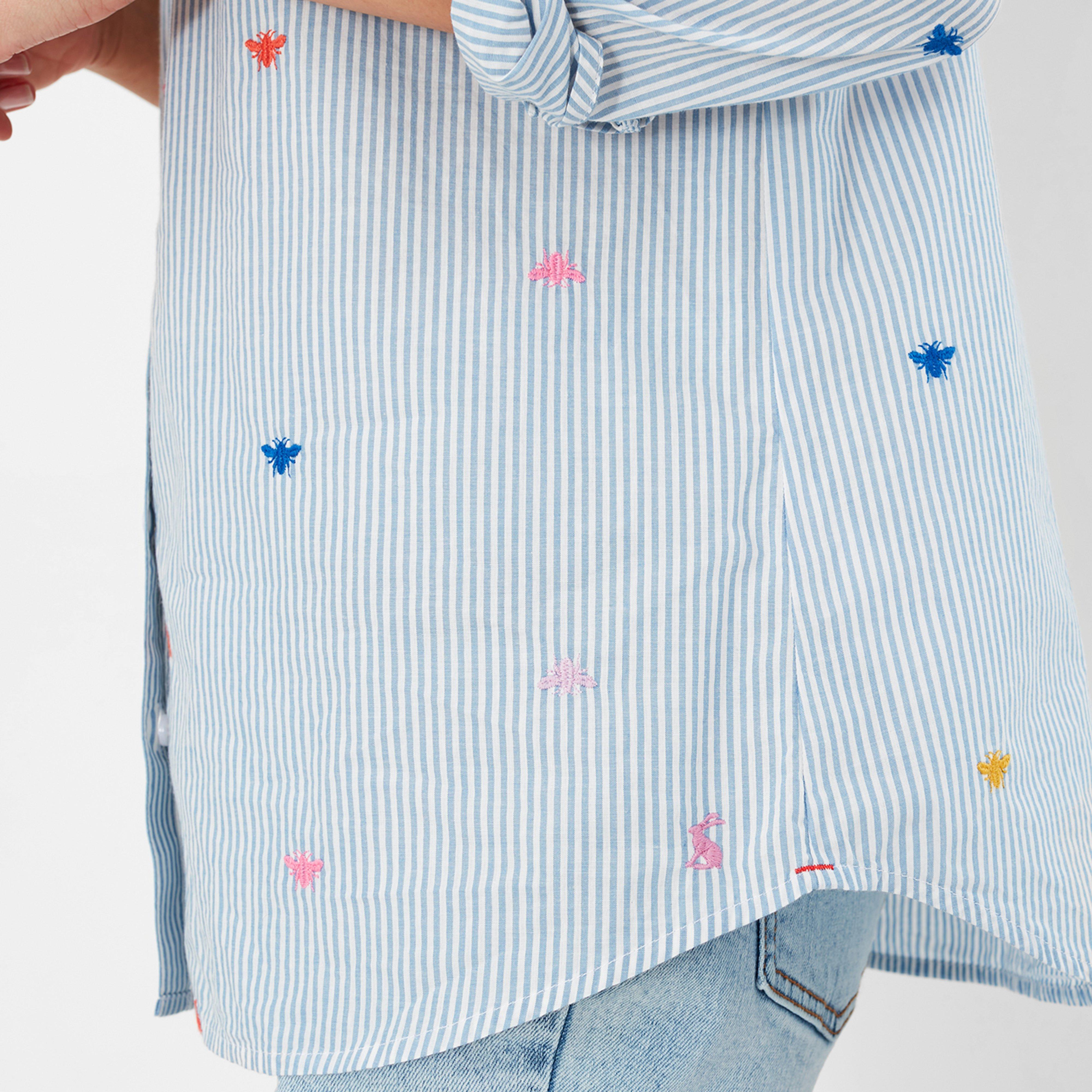 Womens Cornelia Shirt Blue Bees